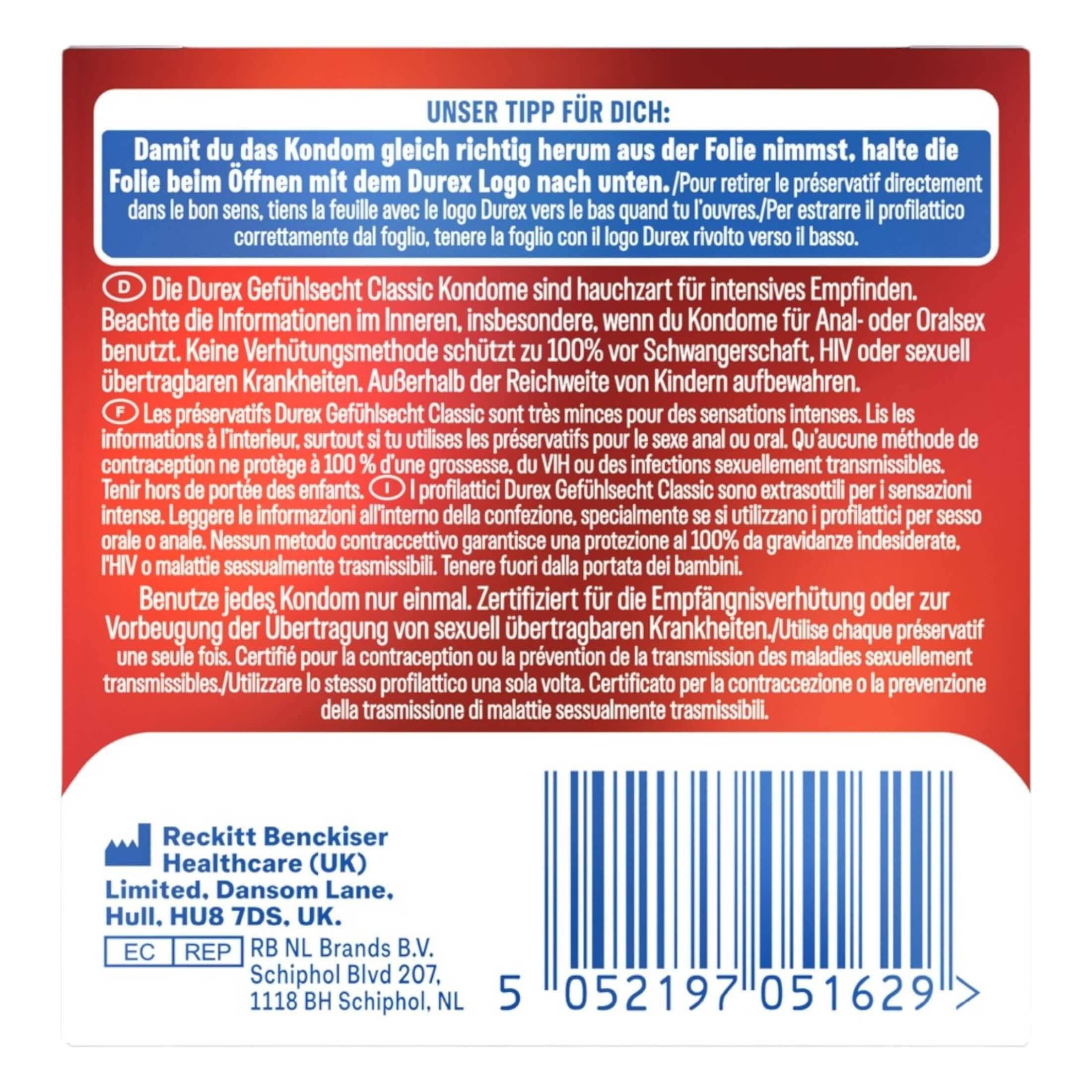 Durex Feel Thin - élethű érzés óvszer #4