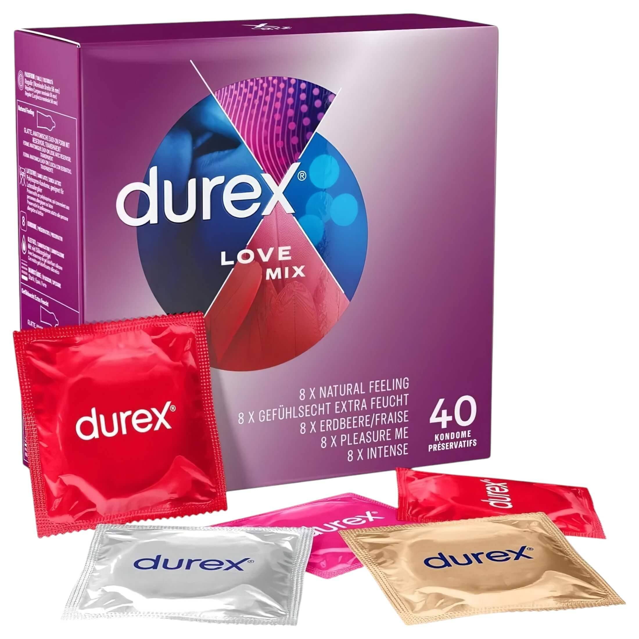 Durex Love Mix - óvszer csomag #1