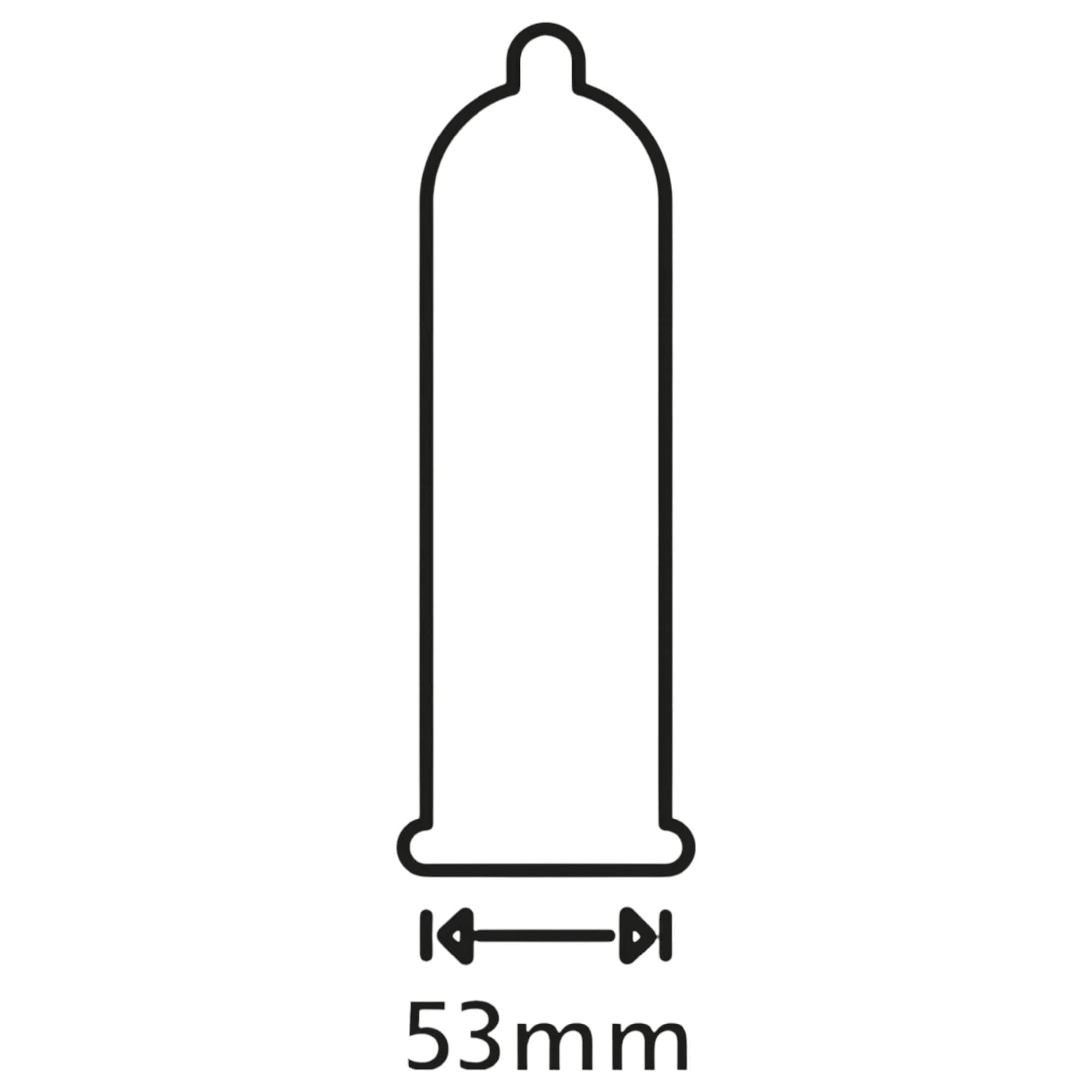 Secura Extra Fun - pontozott óvszer - 53mm #3
