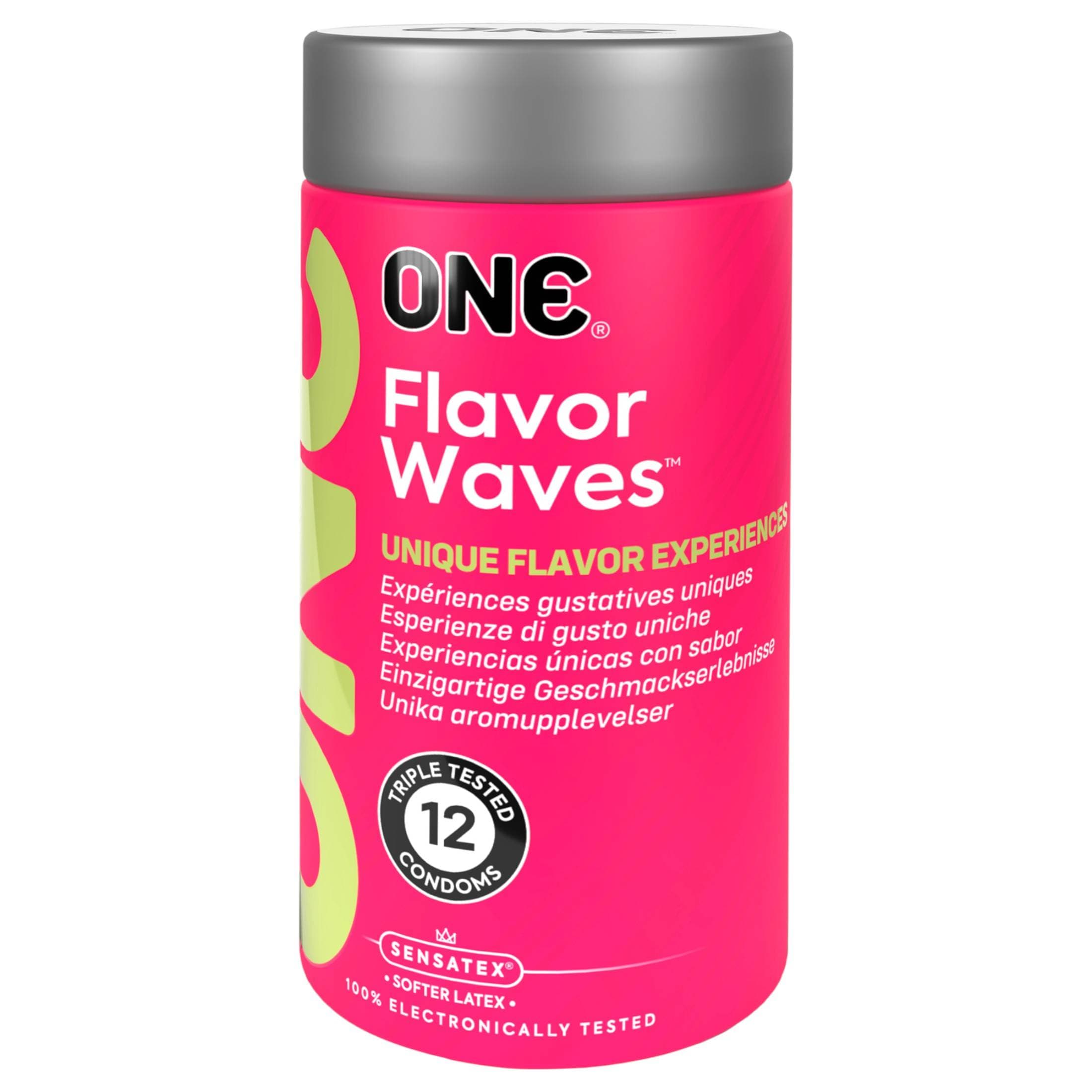 ONE Flavor Waves - ízesített óvszer - vegyes #2