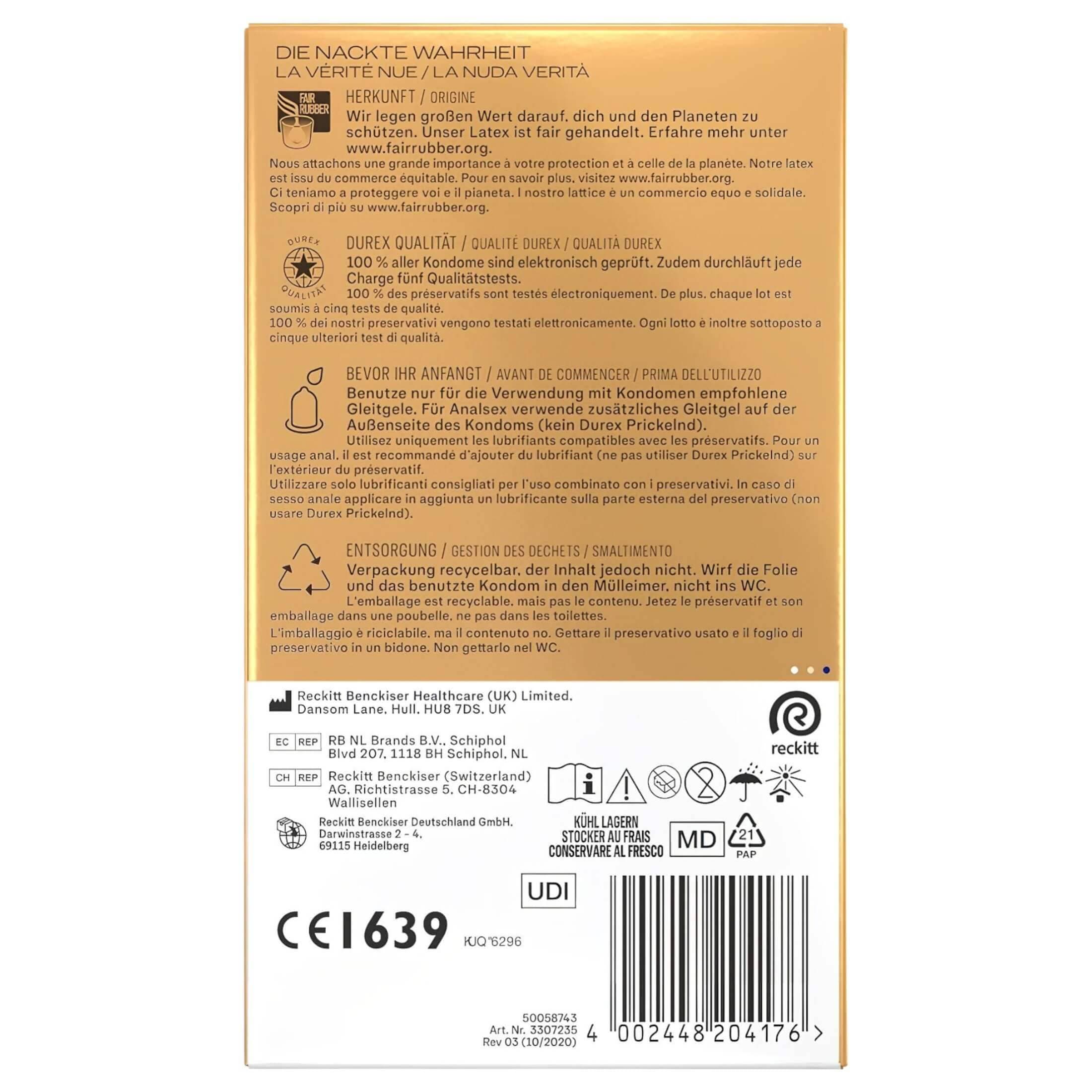 Durex Hautnah - extra síkosított óvszer #3