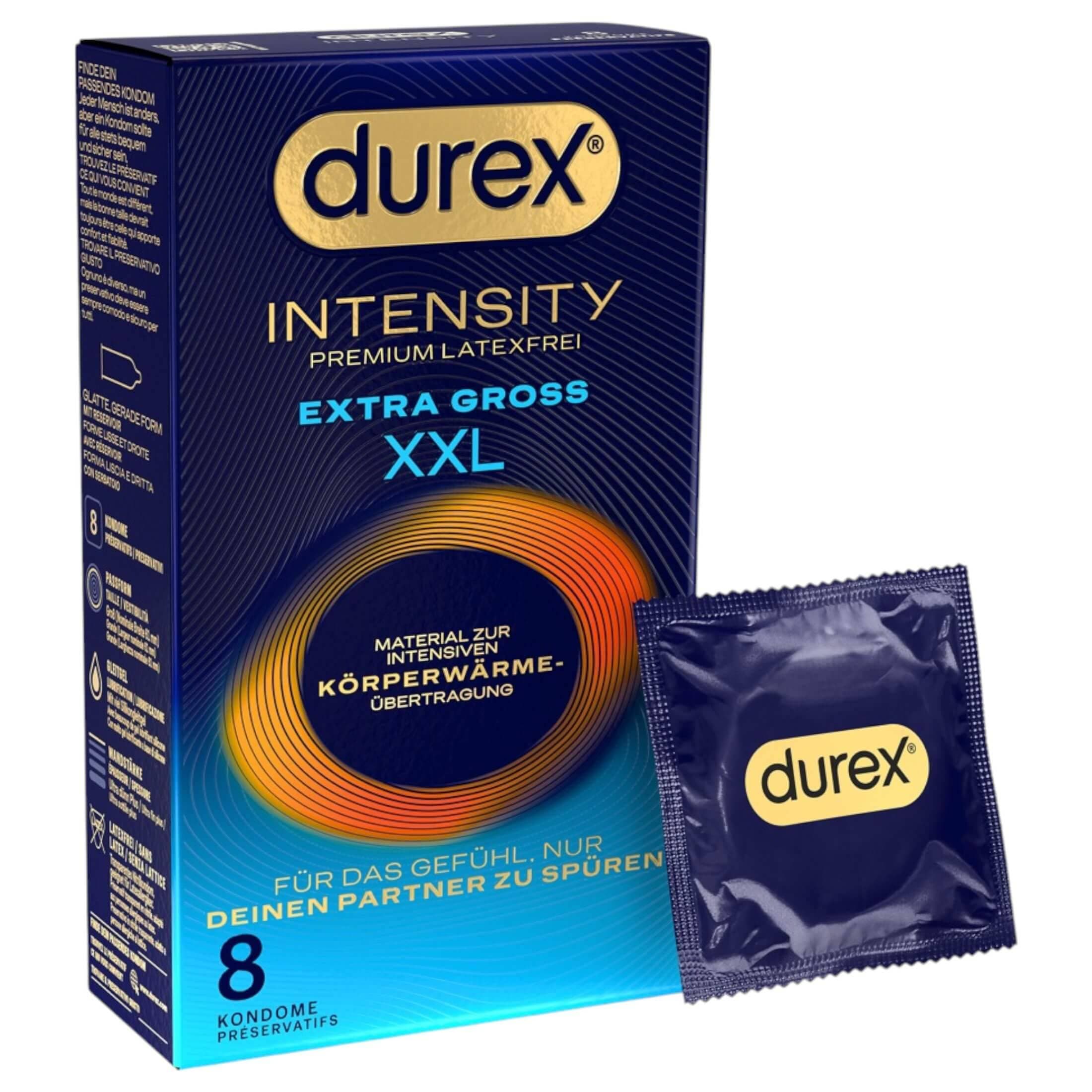 Durex Intensity XXL - latexmentes óvszer #1