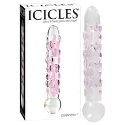 Icicles No. 7 - gyöngyös üveg dildó #1