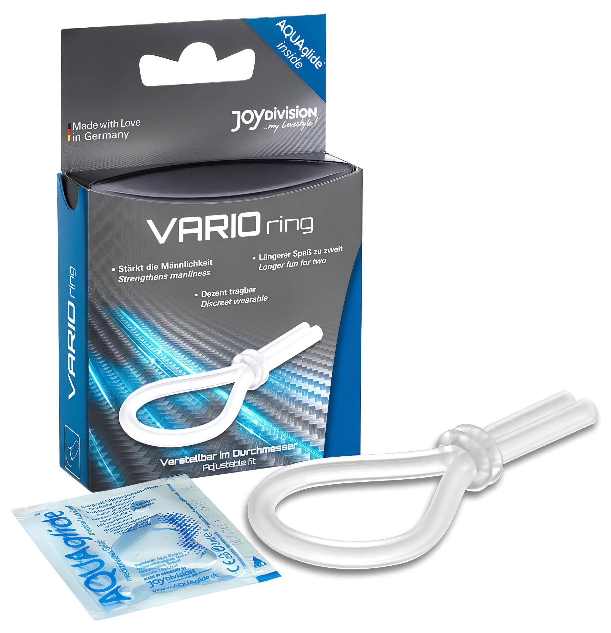 JoyDivision VARIOring péniszgyűrű - átlátszó #1