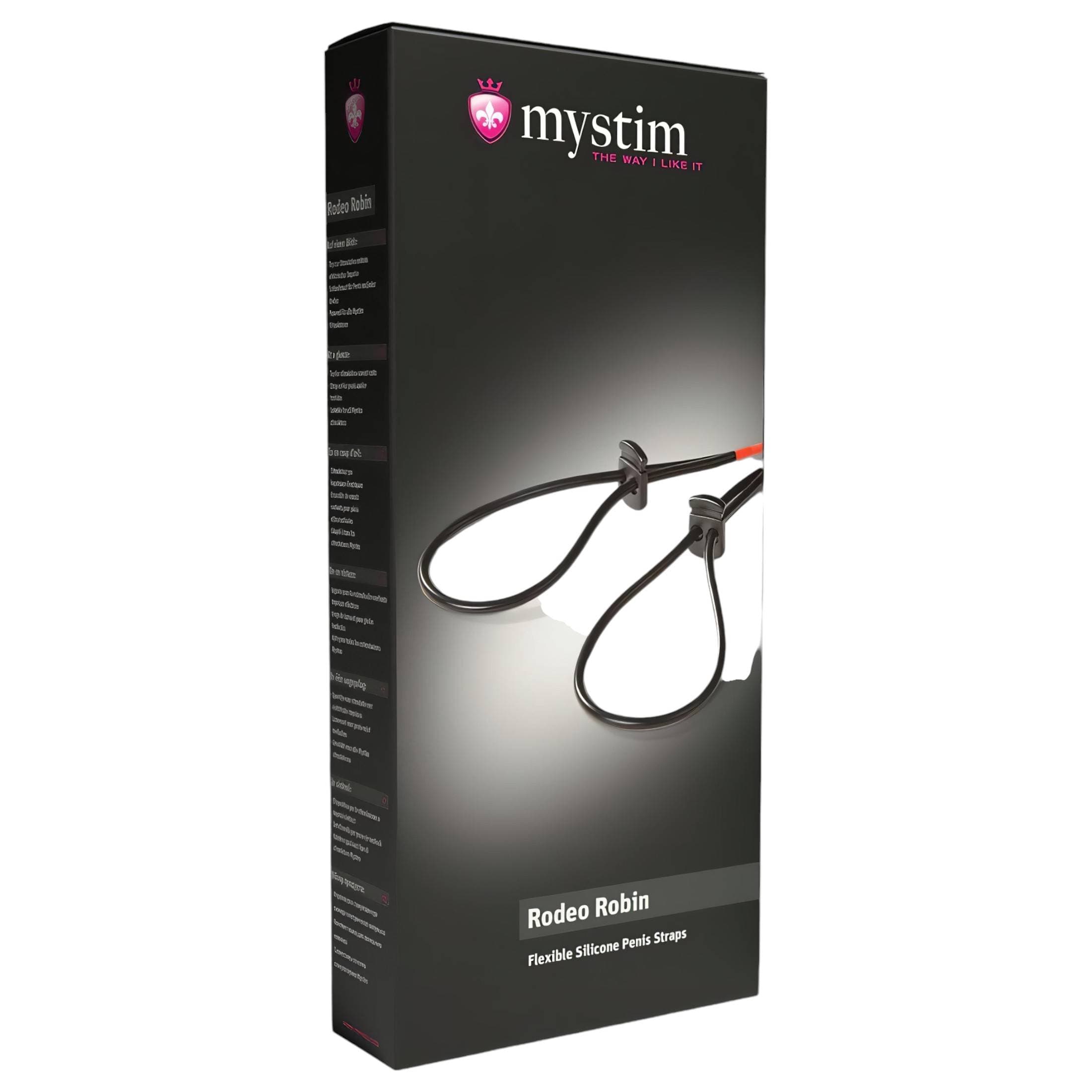 mystim Rodeo Robin - elektro pénisz-heregyűrű #1