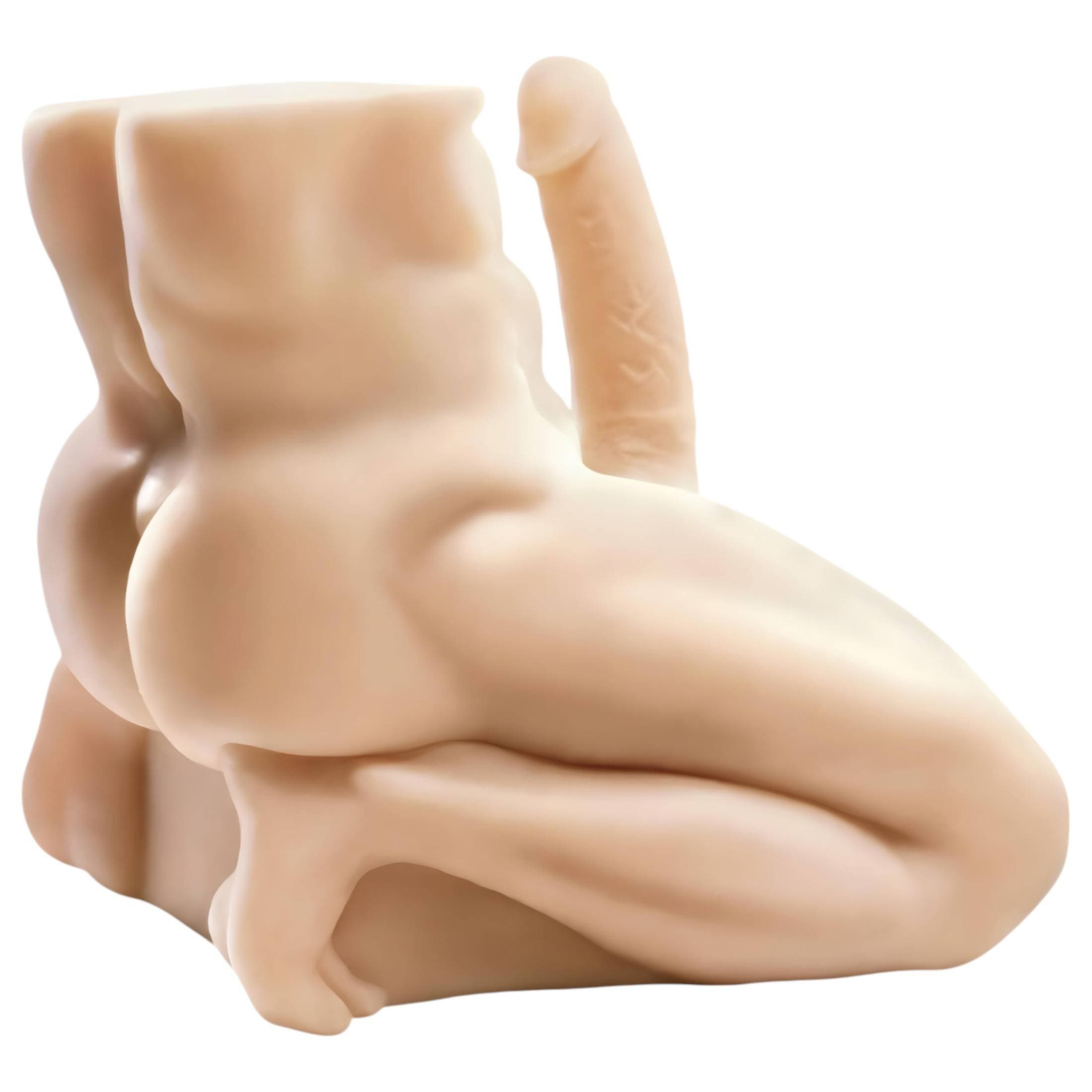 Fuck Me Silly - térdelő férfi torzó maszturbátor #4