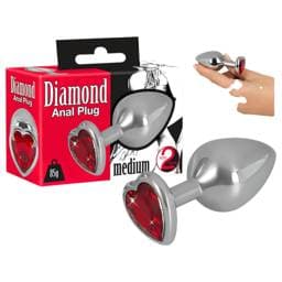 You2Toys - Diamond - 85g-os alumínium anál plug #1