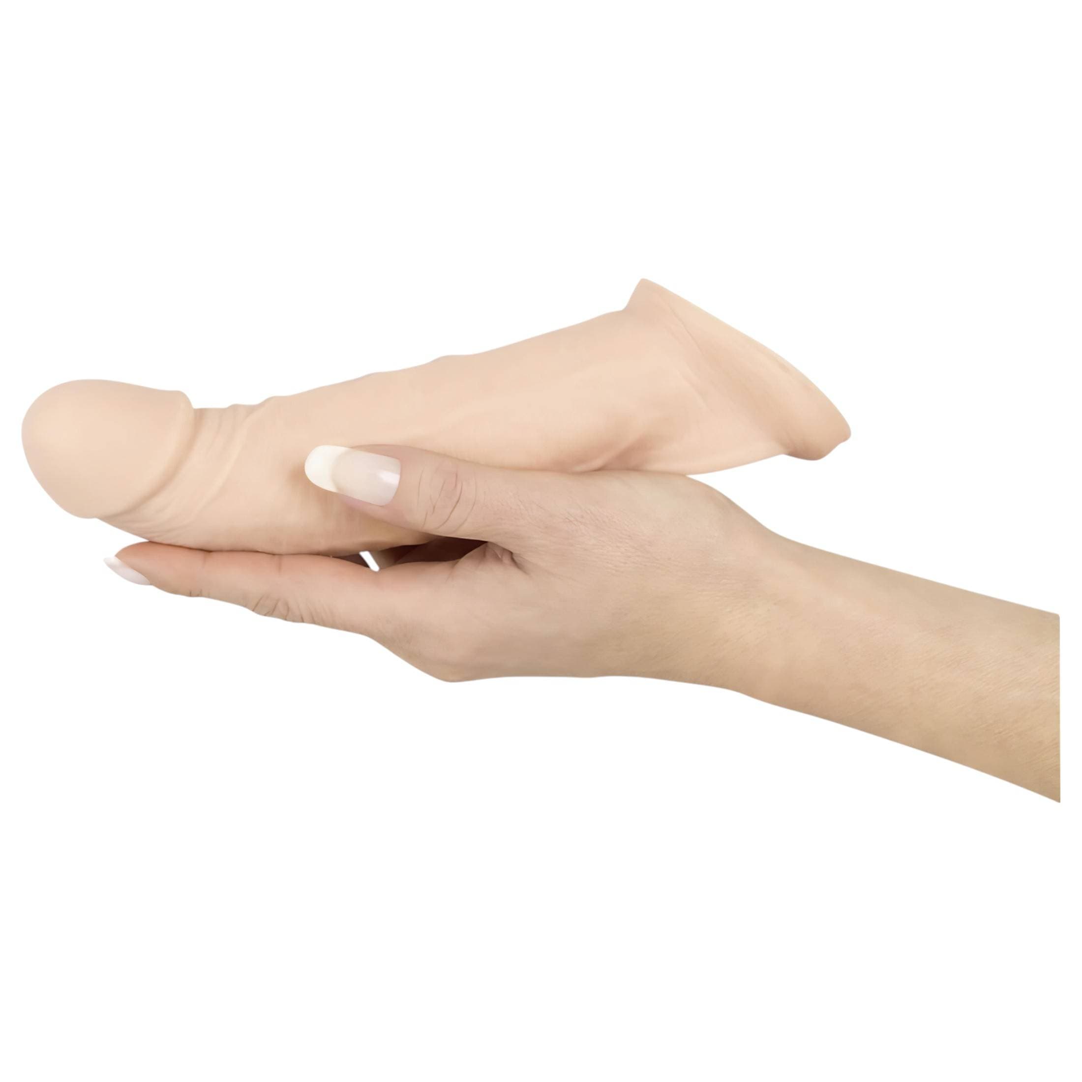 Nature Skin - Heregyűrűs hosszabbító péniszköpeny #6