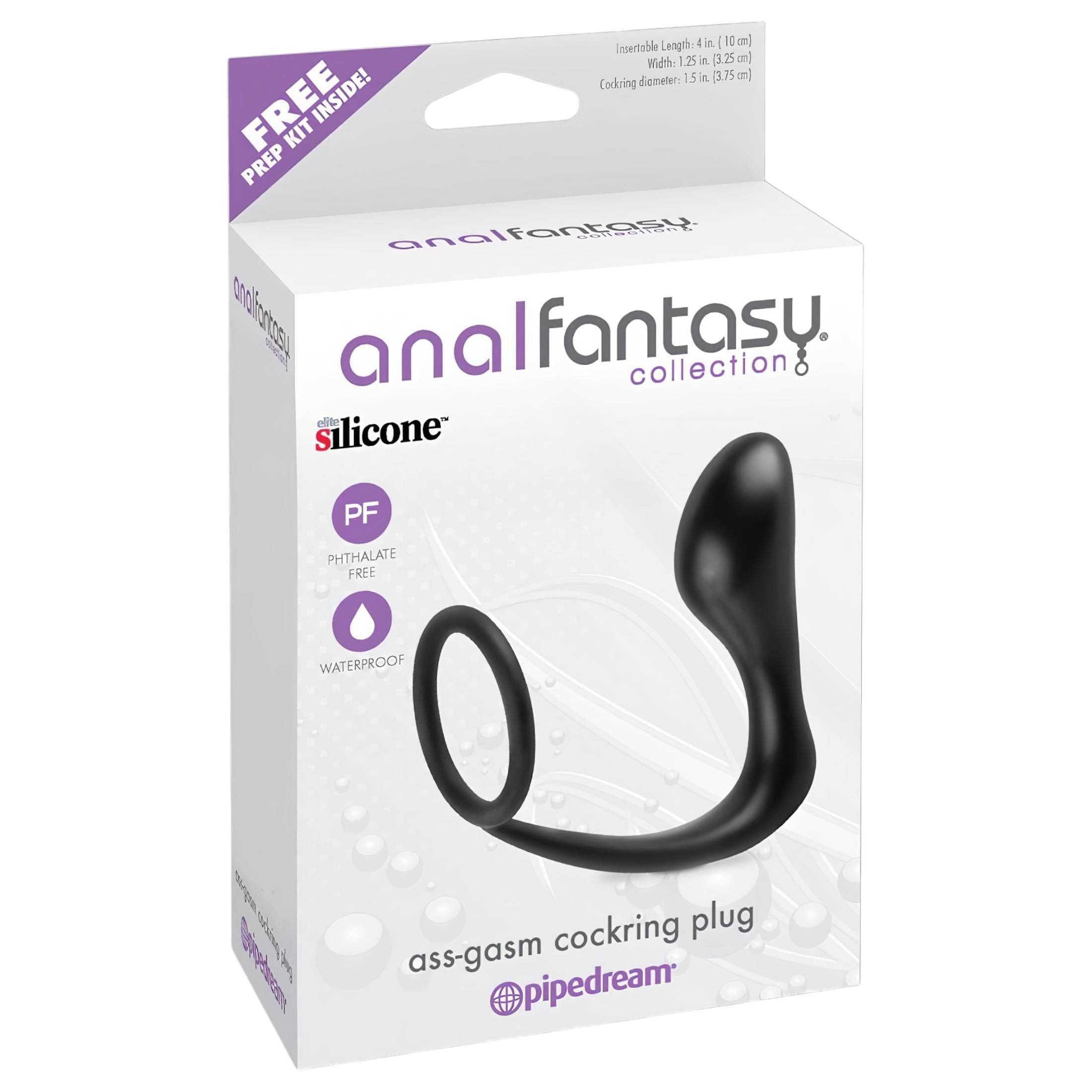 analfantasy ass-gasm - anál plug péniszgyűrűvel #2