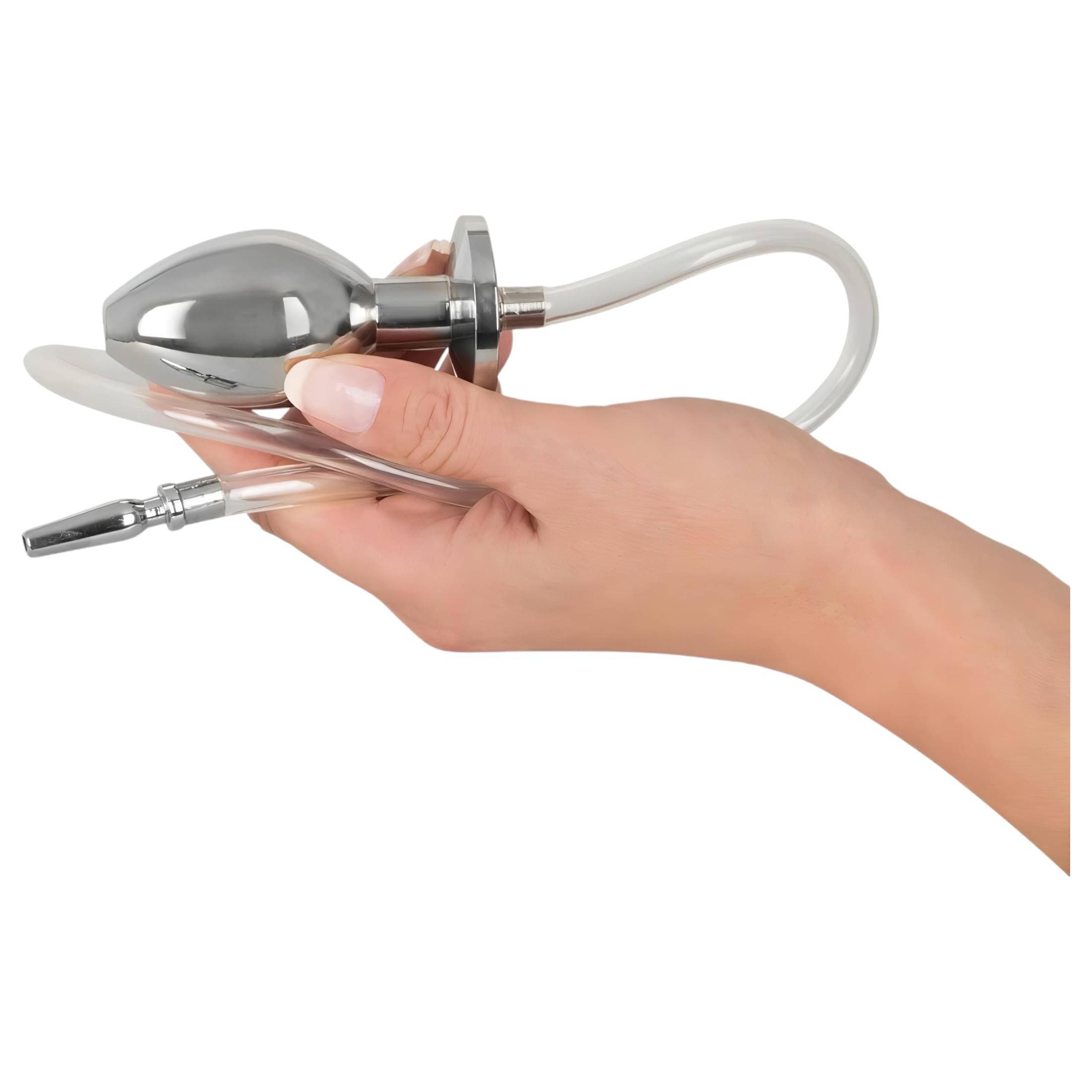 Piss to Ass Plug - üreges anál plug húgycső tágítóval #5