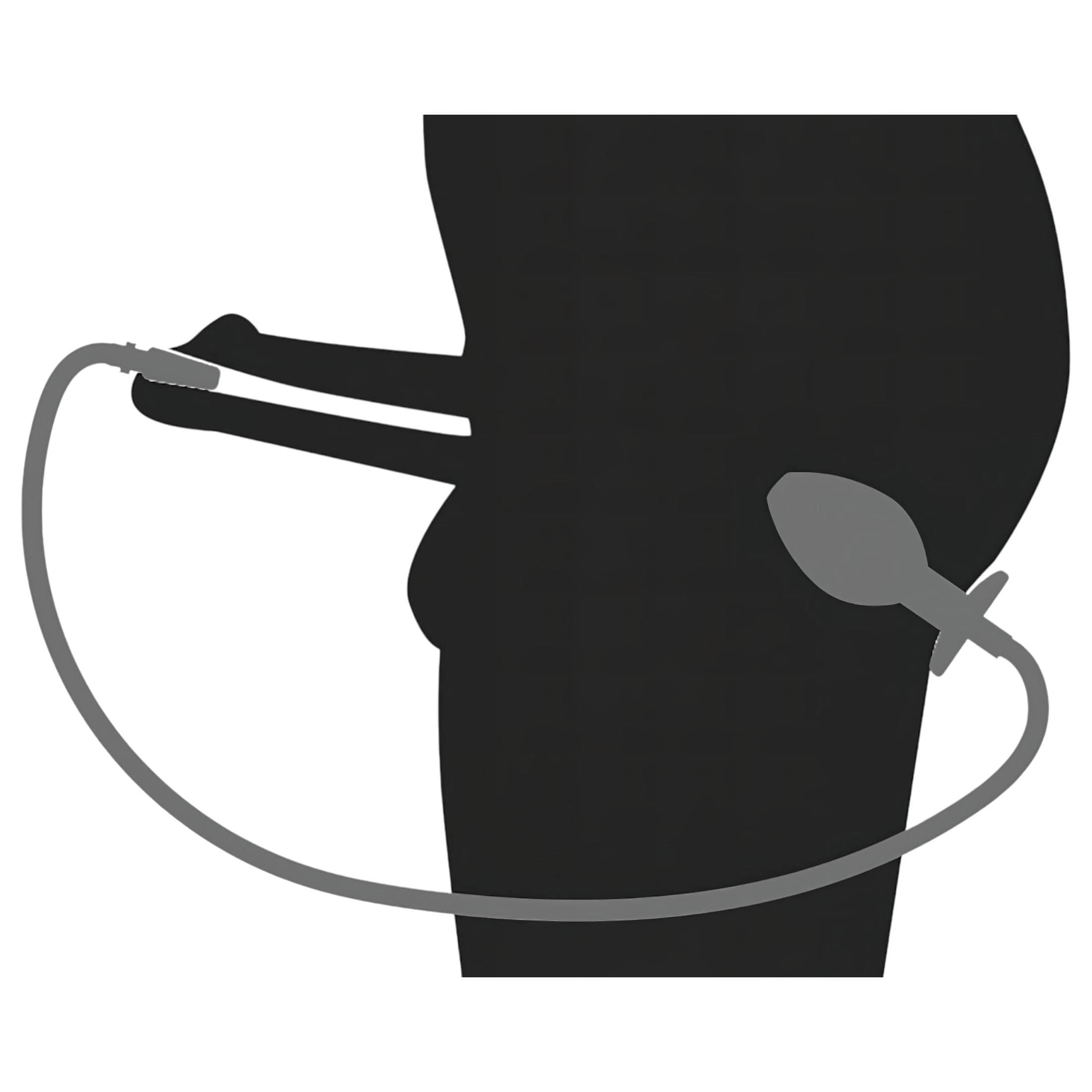 Piss to Ass Plug - üreges anál plug húgycső tágítóval #7