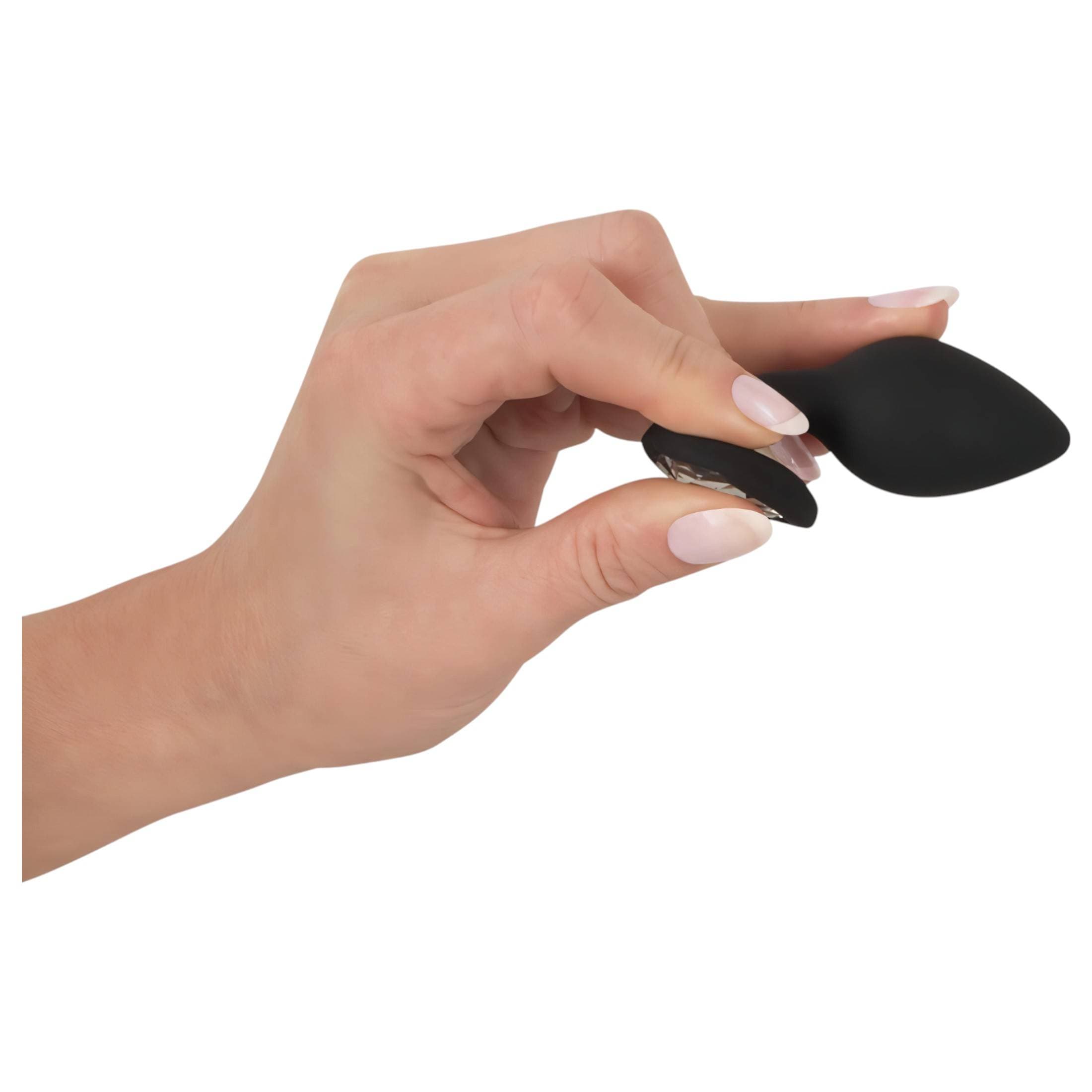 You2Toys Anal Plug - fehér köves anál plug #7