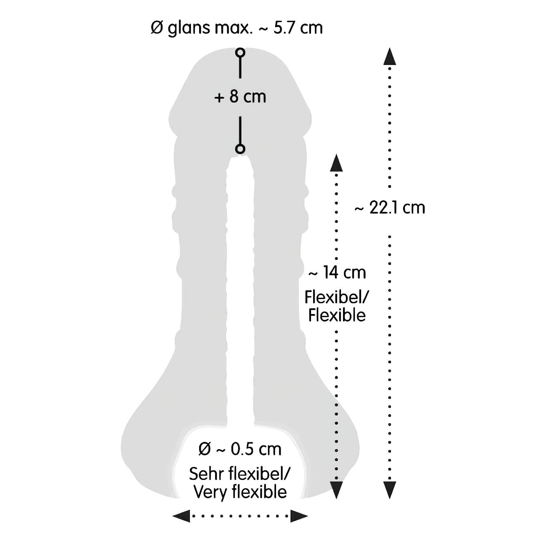 Nature Skin - 2in1 műpunci és péniszköpeny #9