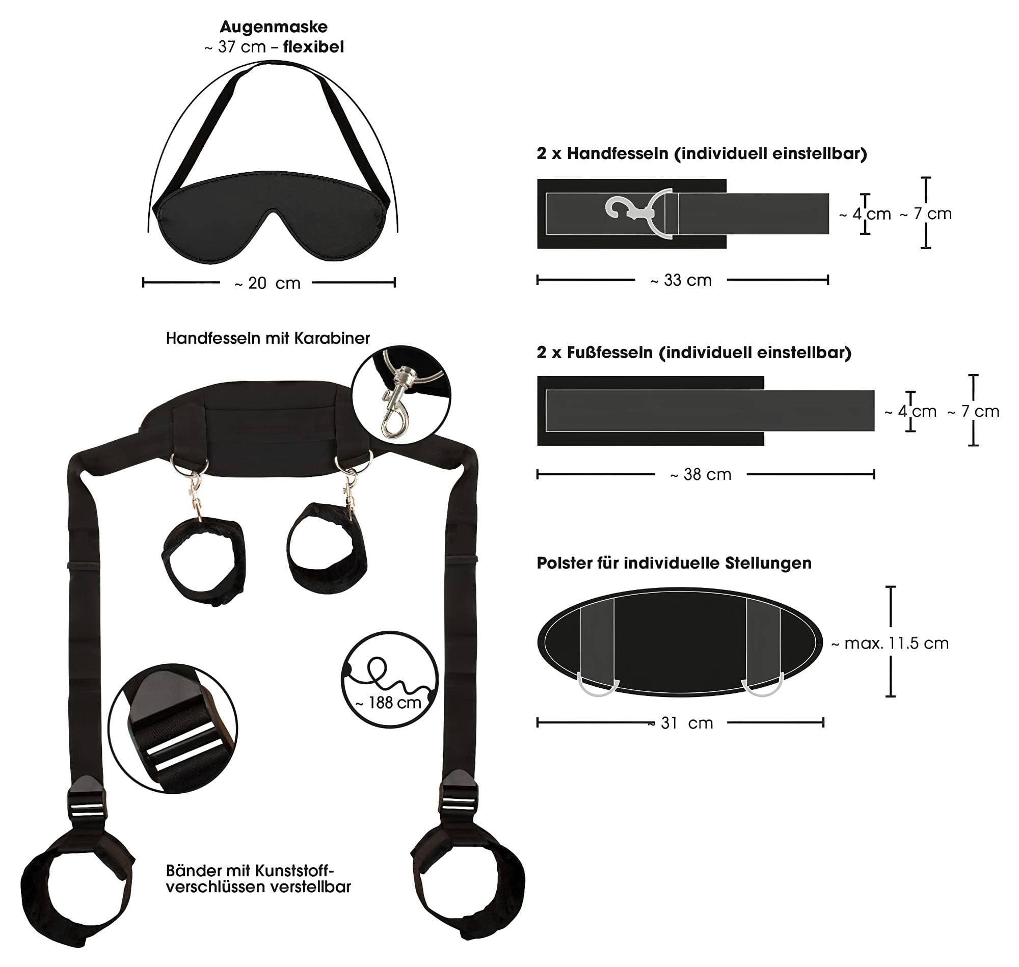 Bad Kitty - nyak-csukló-boka bilincs #3