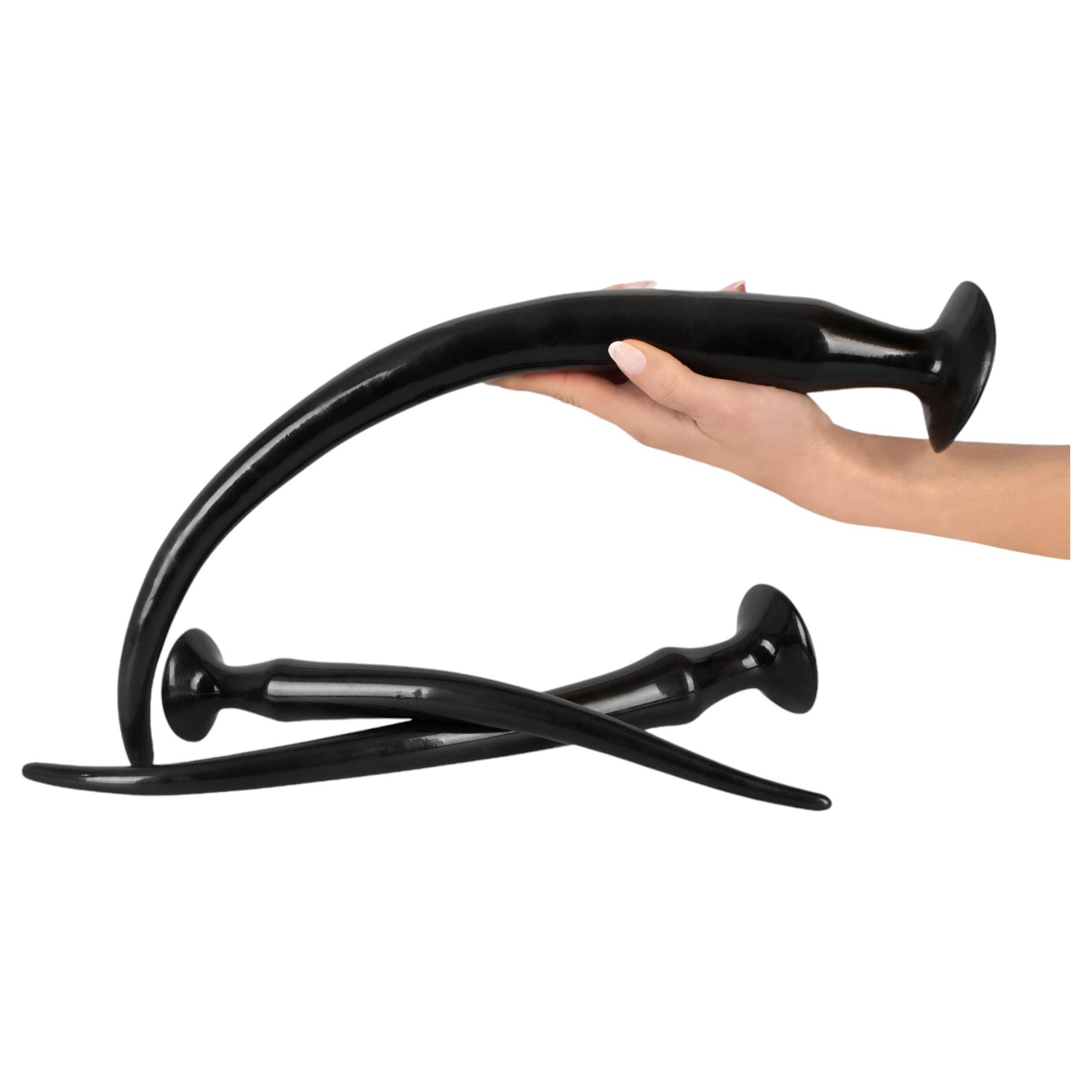 You2Toys - extra hosszú anál plug szett (3 részes) - fekete #10