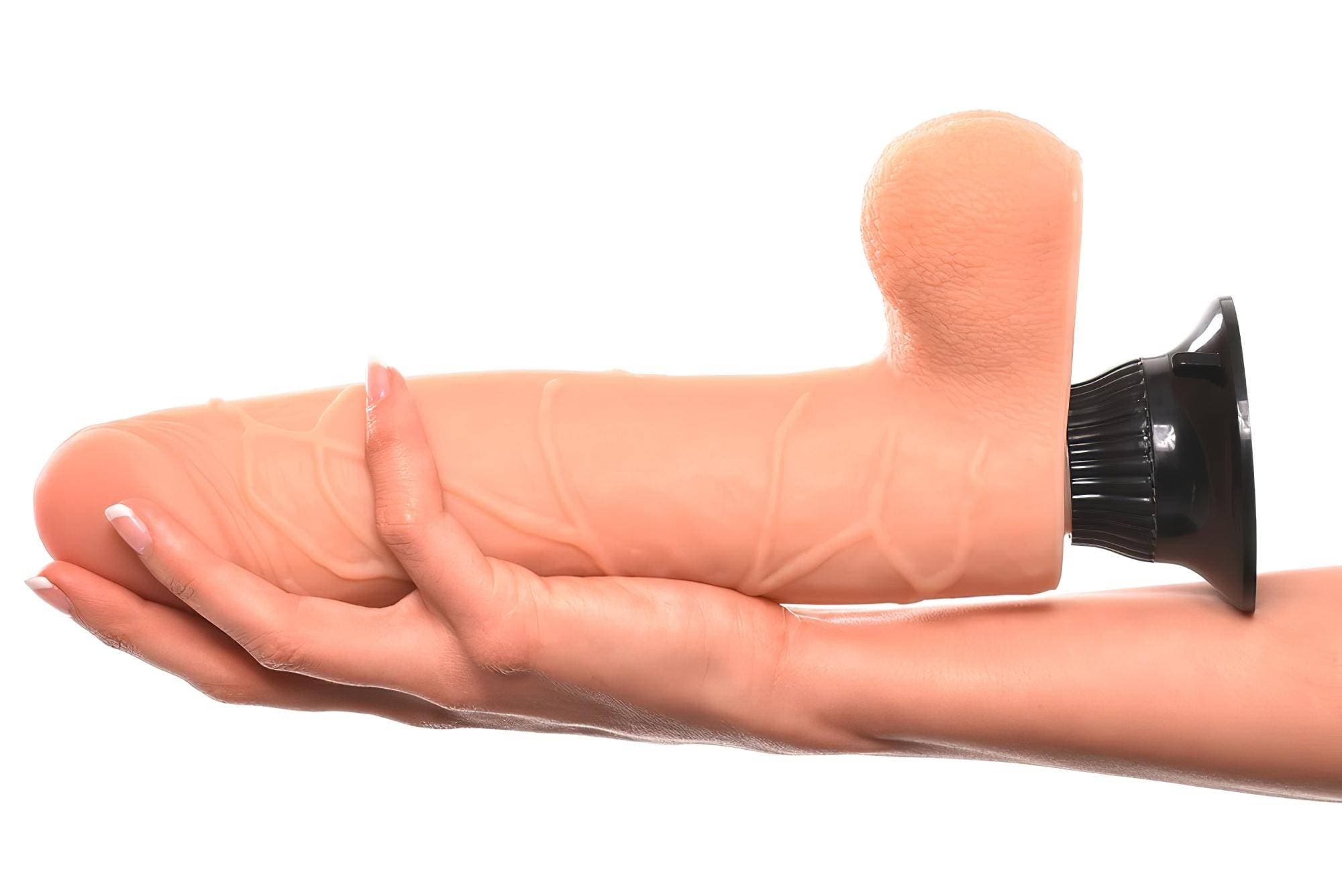 Real Feel Deluxe No.9 - herés, élethű vibrátor #5