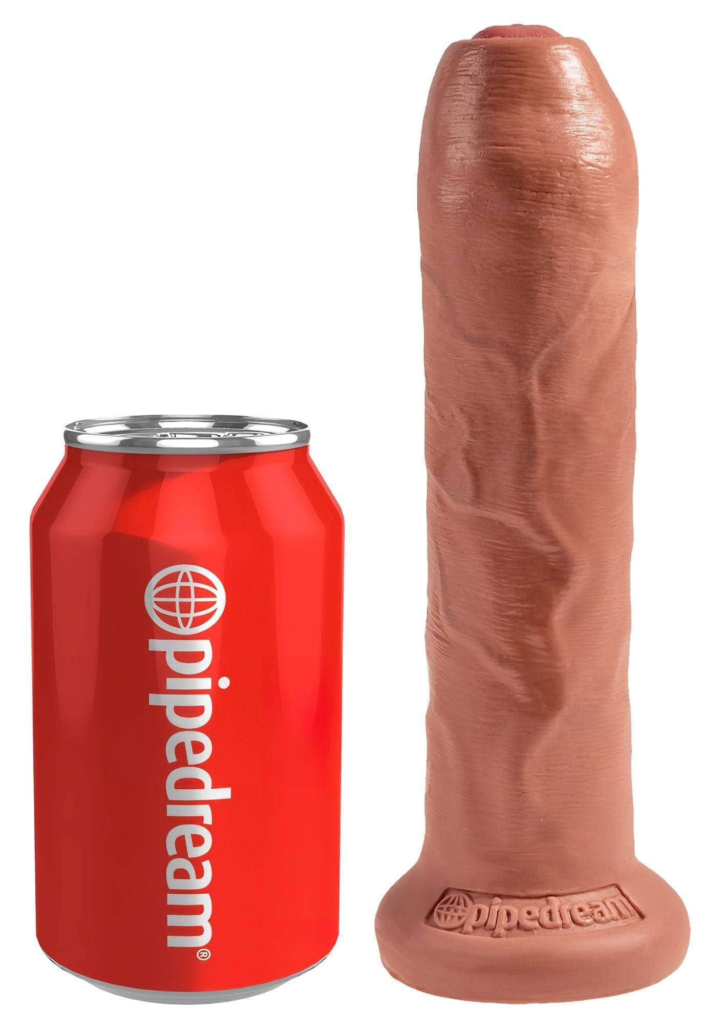 King Cock 7 - élethű dildó (18cm) - sötét natúr #2