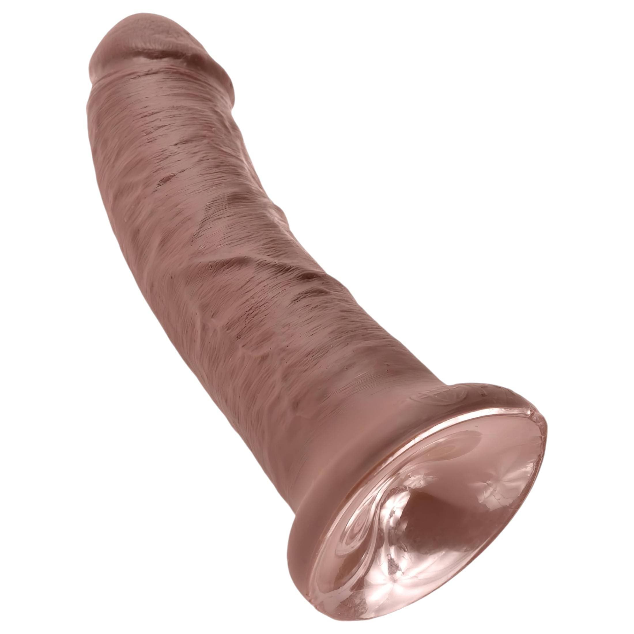 King Cock 8 dildó (20cm) - barna #5
