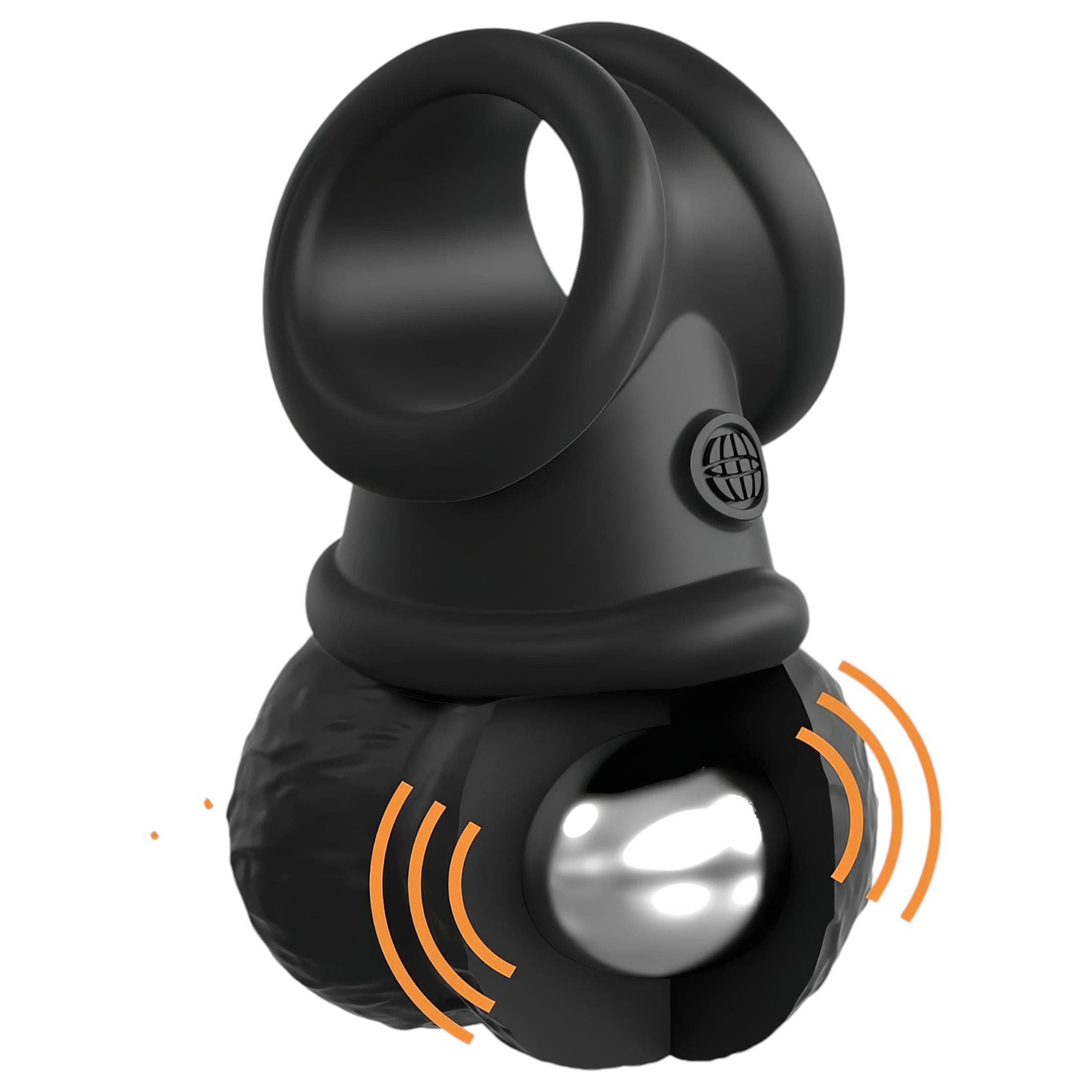 King Cock Crown Jewels - rezgő péniszgyűrű #5