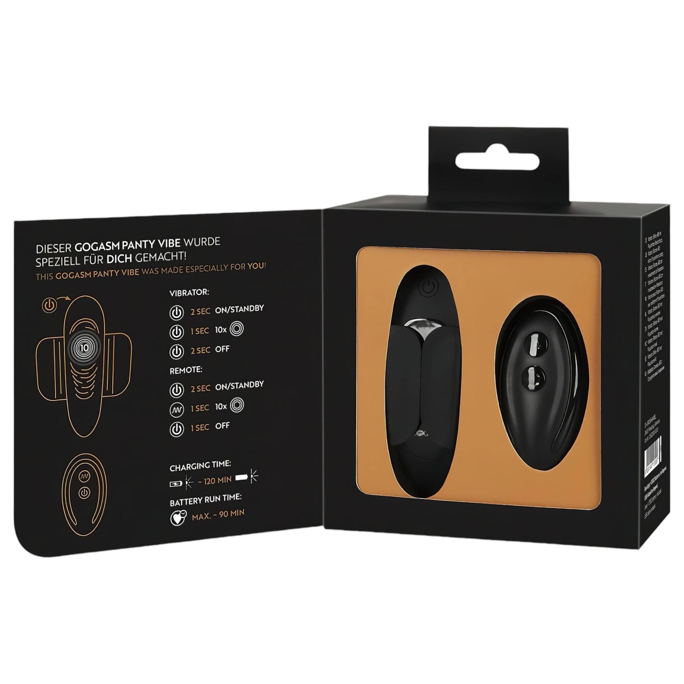 GoGasm Panty - akkus, rádiós csikló vibrátor #2