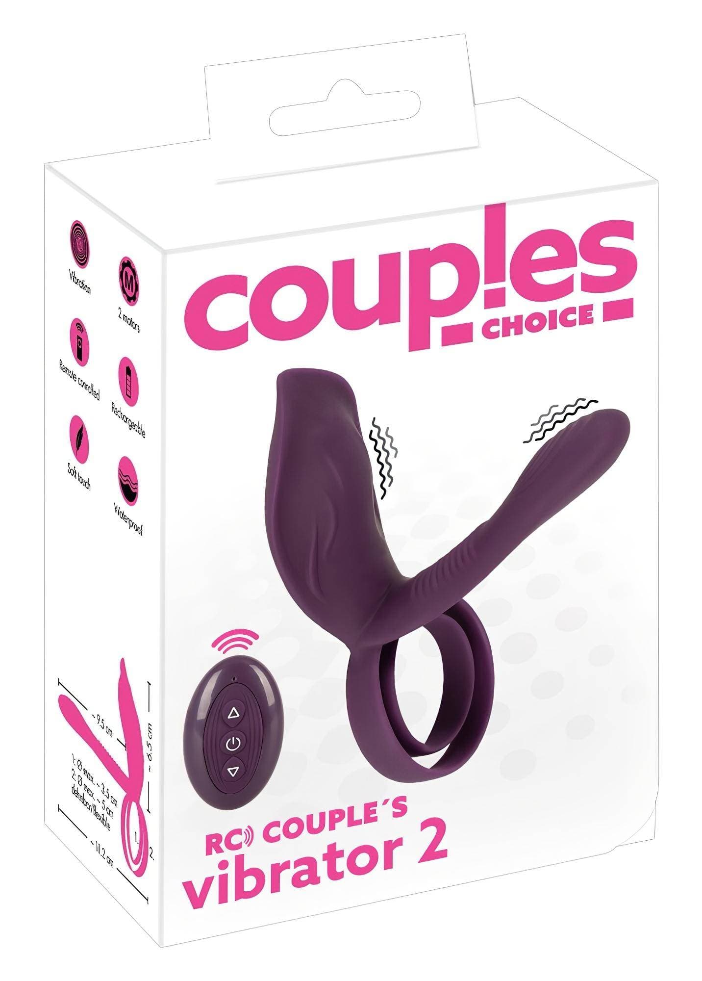 Couples Choice - akkus, rádiós péniszgyűrű #3