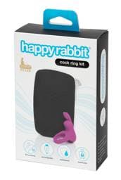 Happyrabbit Cock Kit - vibrációs péniszgyűrű tárolóval #1