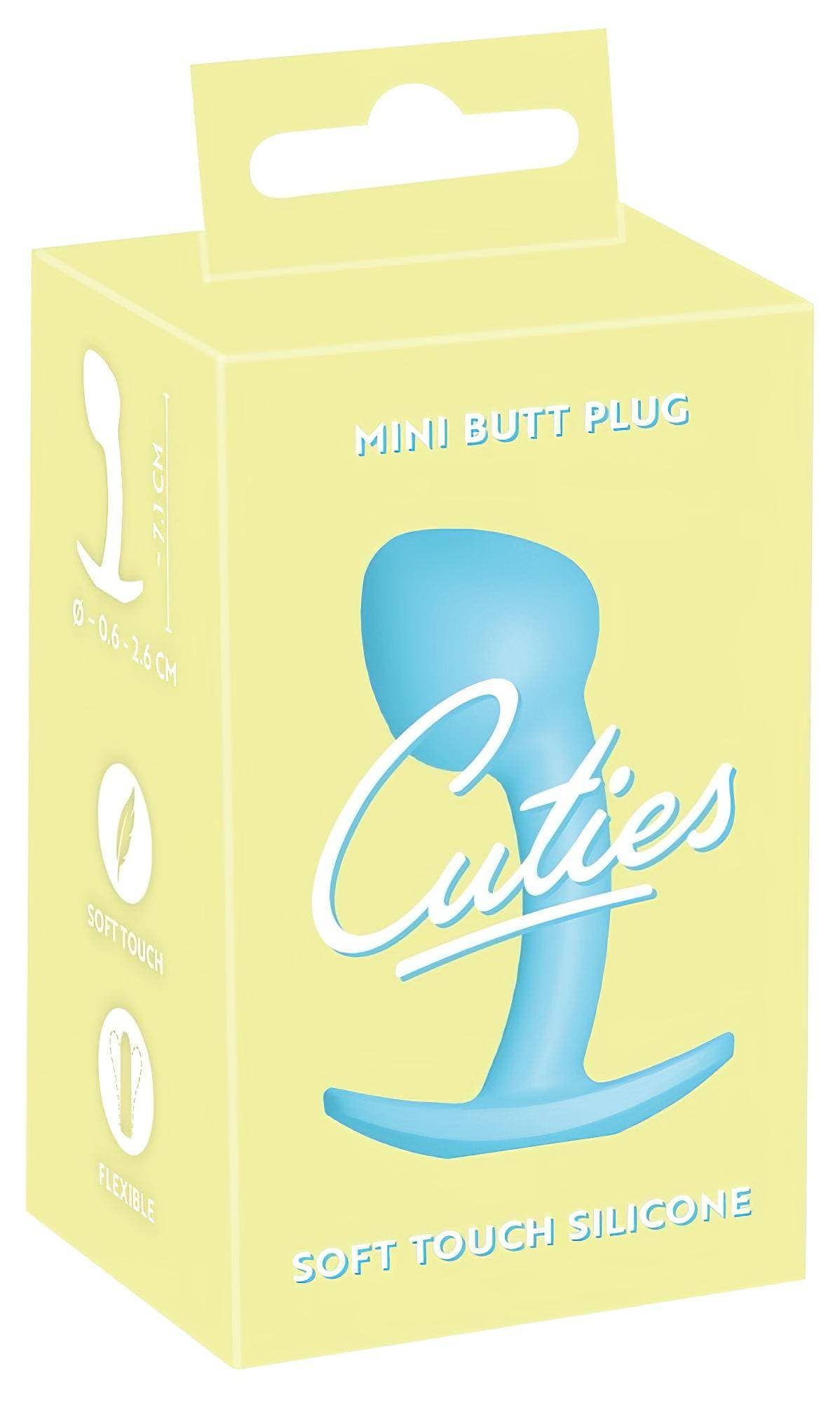 Cuties Mini Butt Plug - szilikon anál plug - kék #1