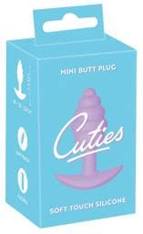 Cuties Mini Butt Plug - szilikon anál plug - lila #1