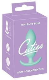 Cuties Mini Butt Plug - szilikon anál plug - menta #1