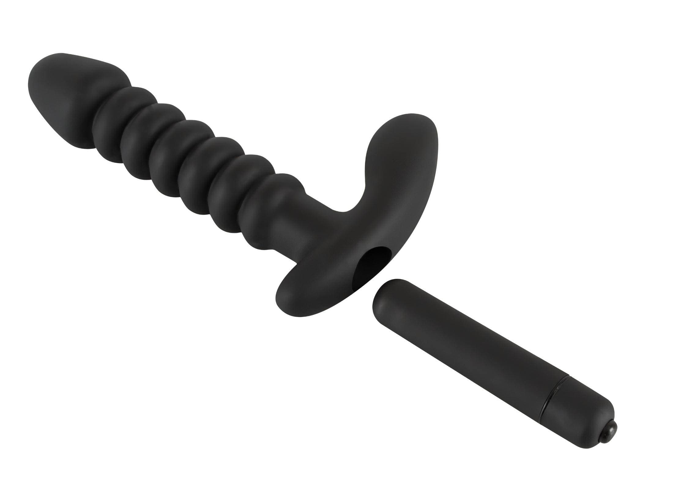 Black Velvets redős vibrátor - közepes #6