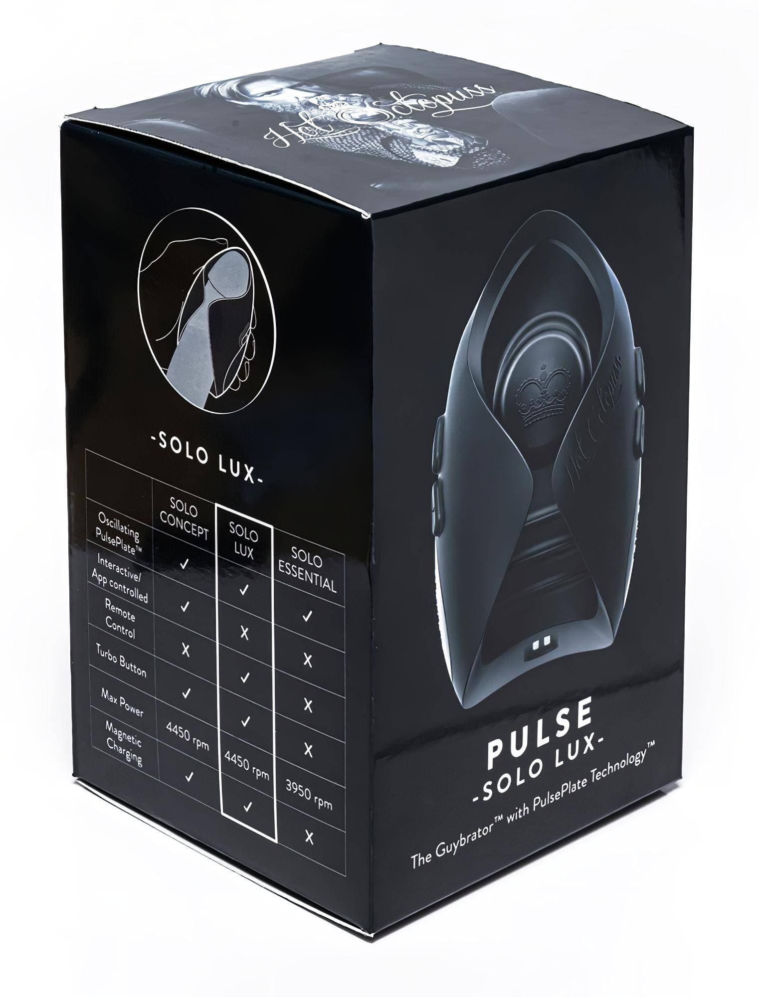 Hot Octopuss Pulse Solo Lux - rádiós maszturbátor #2