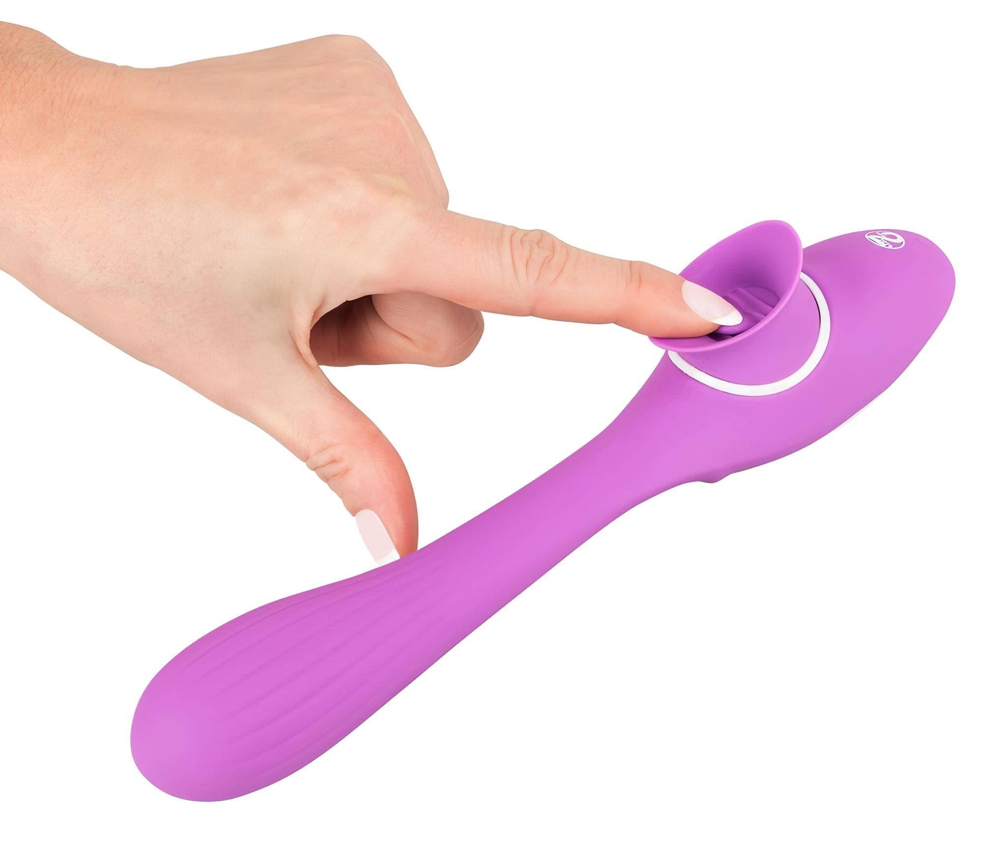 You2Toys 2 Function Vibe - akkus 2in1 vibrátor #9