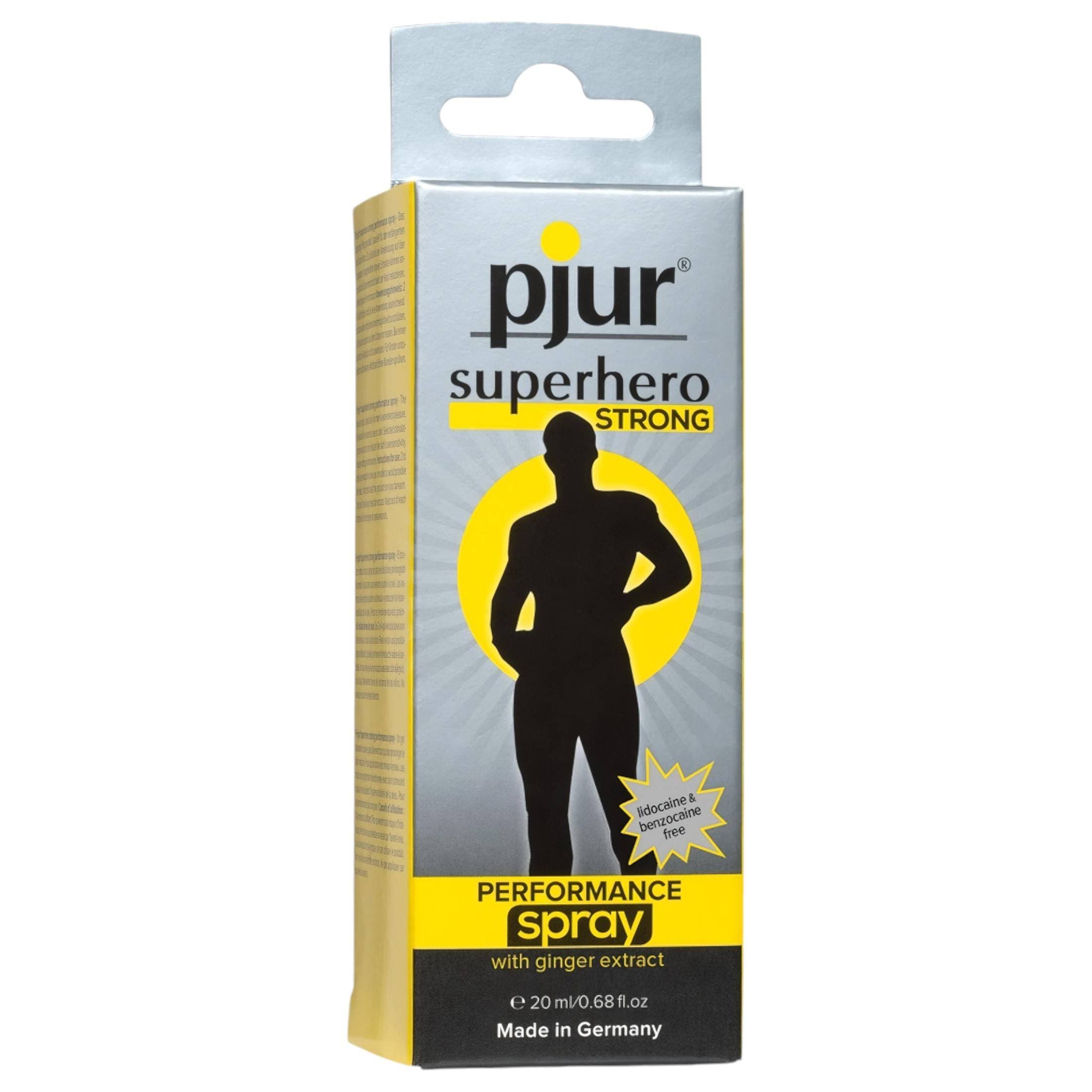 pjur Superhero STRONG - késleltető spray #1