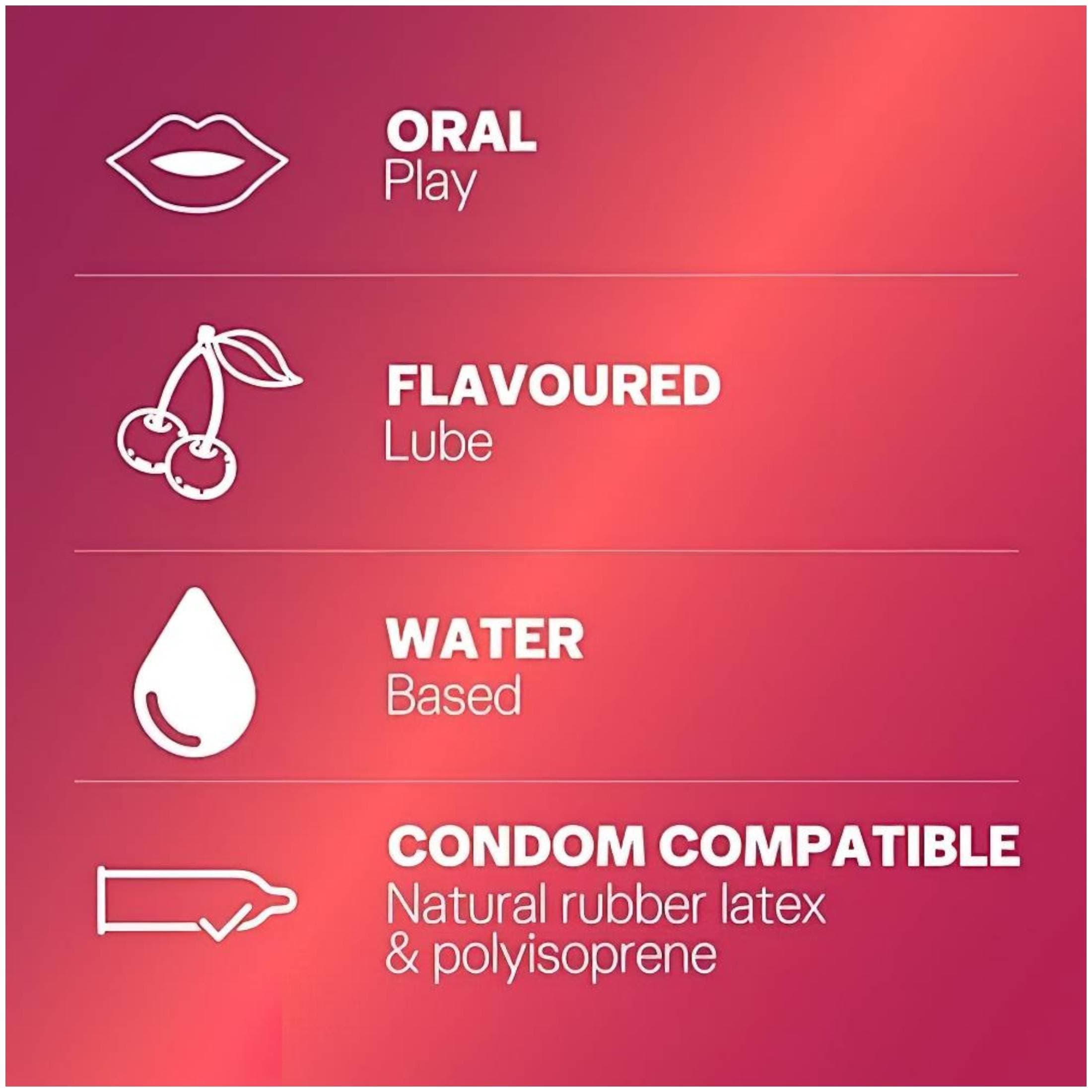 Durex Cherry - cseresznyés síkosító #2