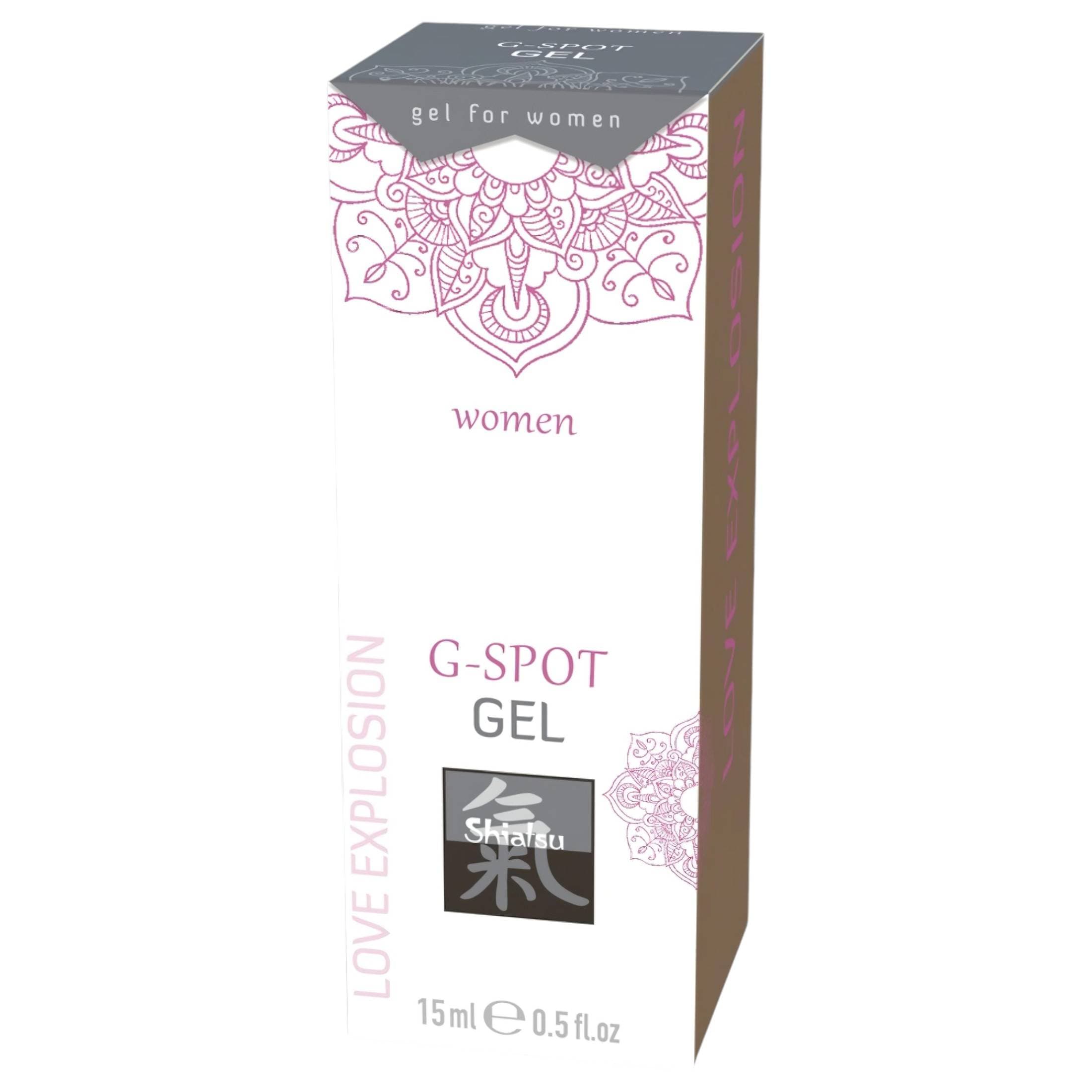 HOT Shiatsu G-Spot - G-pont stimuláló intim gél #1