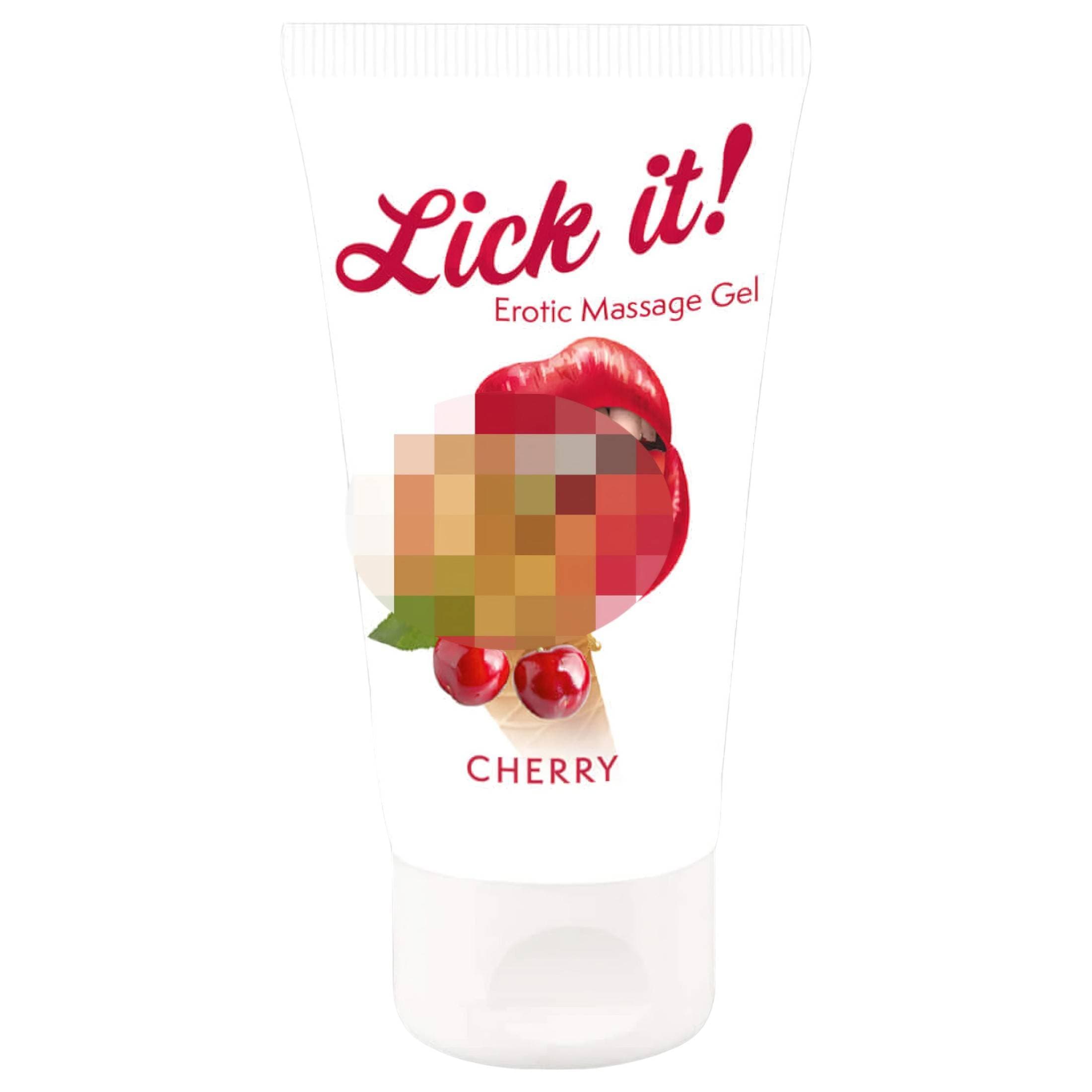 Lick it! - 2in1 ehető síkosító - cseresznye #1