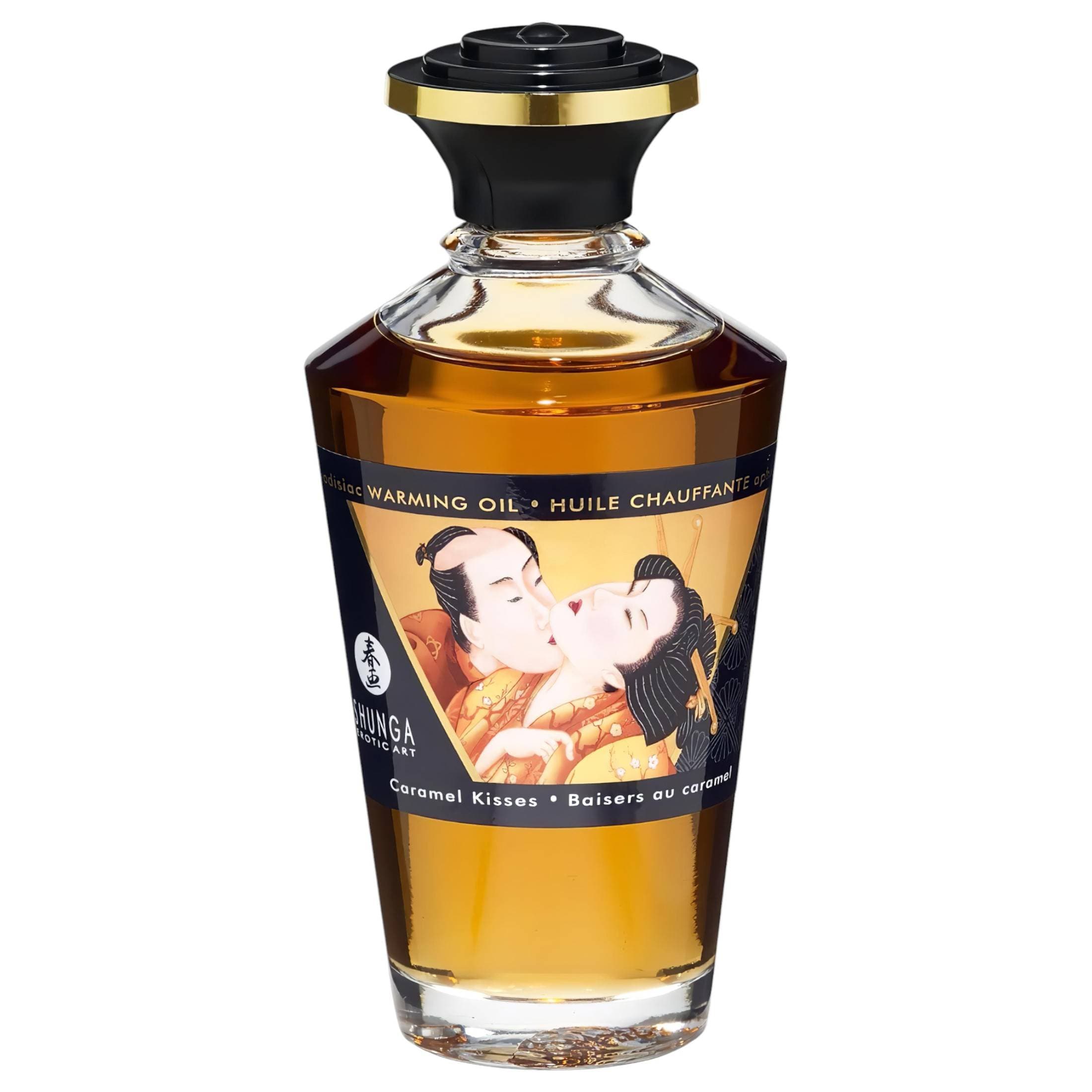 Shunga - melegítő masszázsolaj - karamell #2