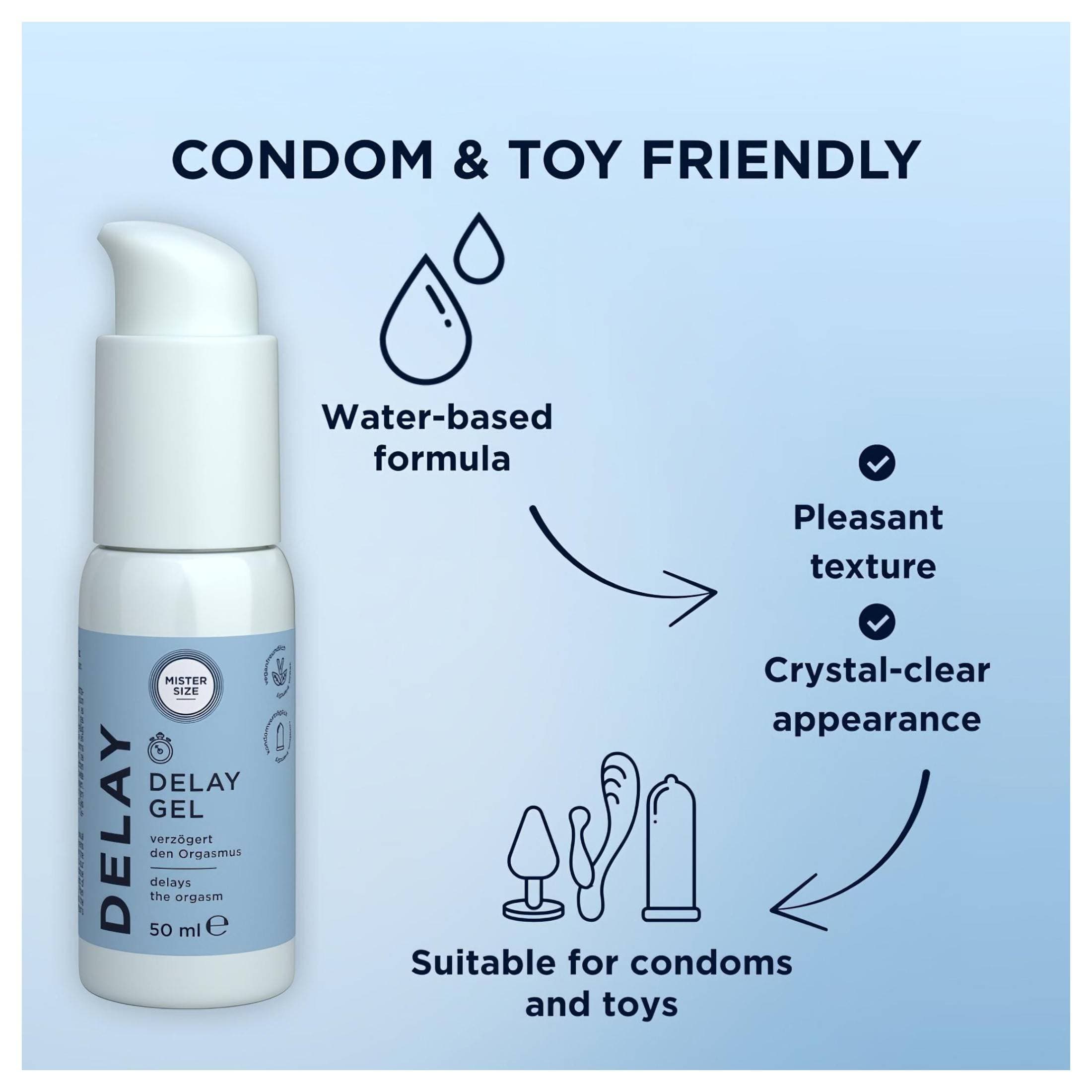 Mister Size - magömlést késleltető gél #7