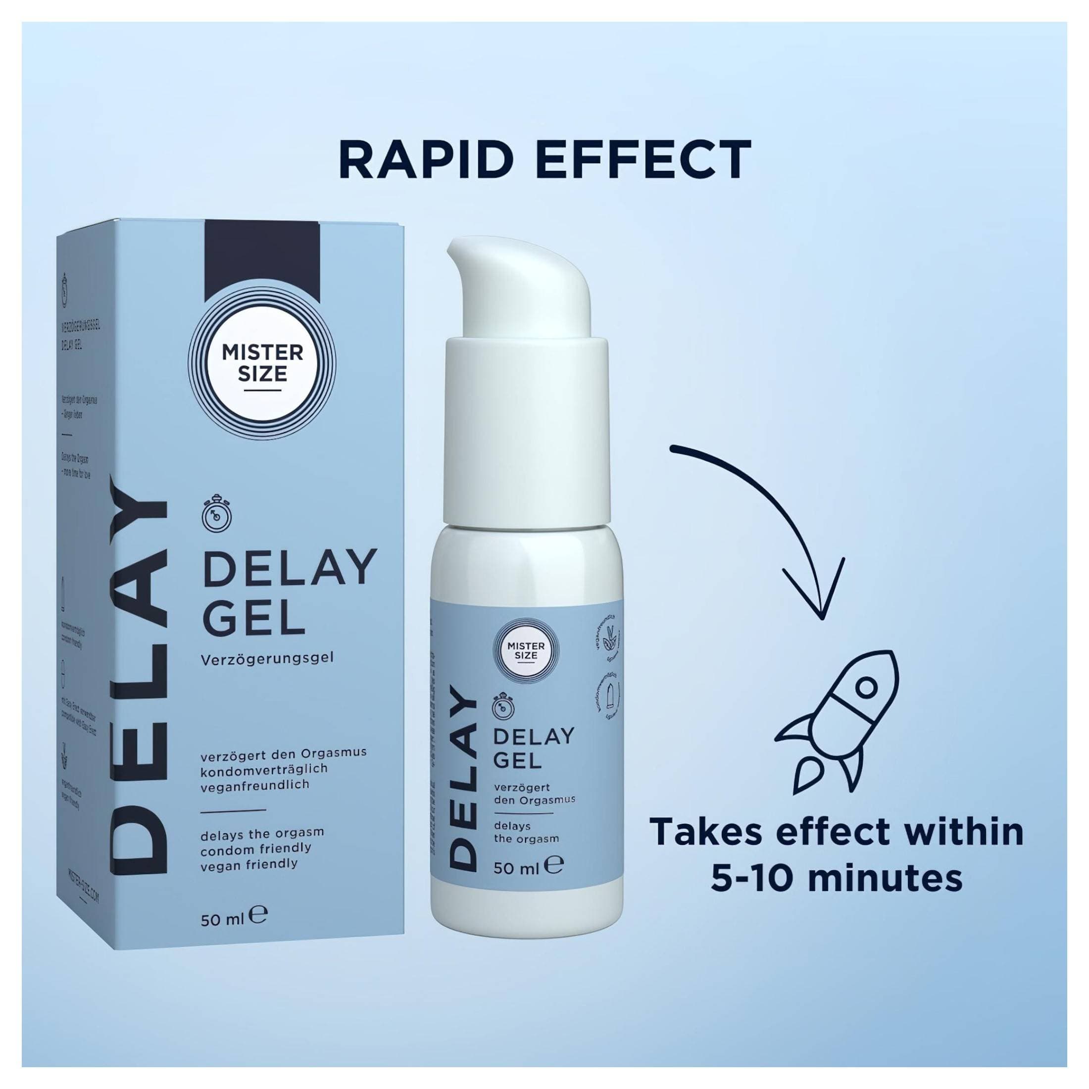 Mister Size - magömlést késleltető gél #8