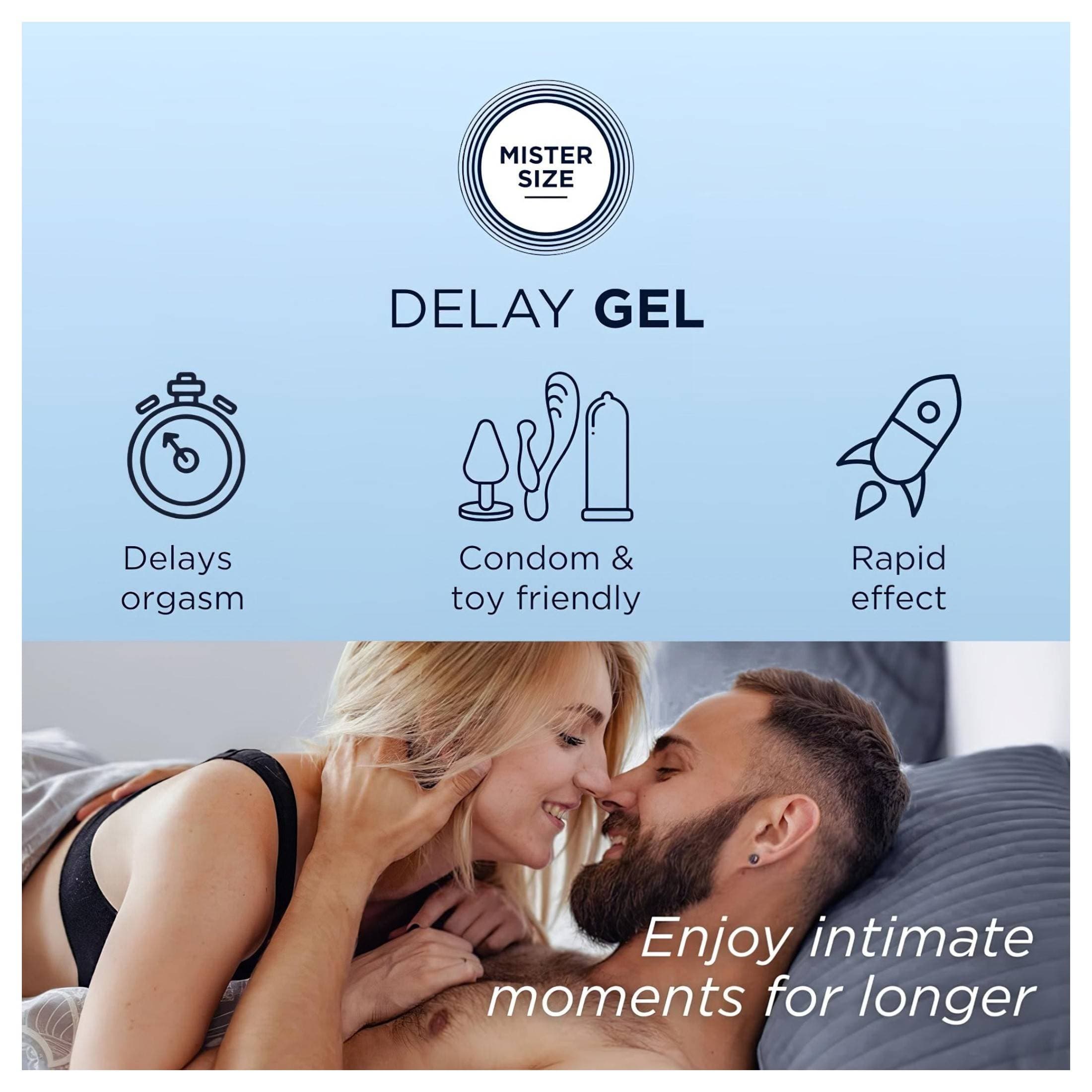 Mister Size - magömlést késleltető gél #9