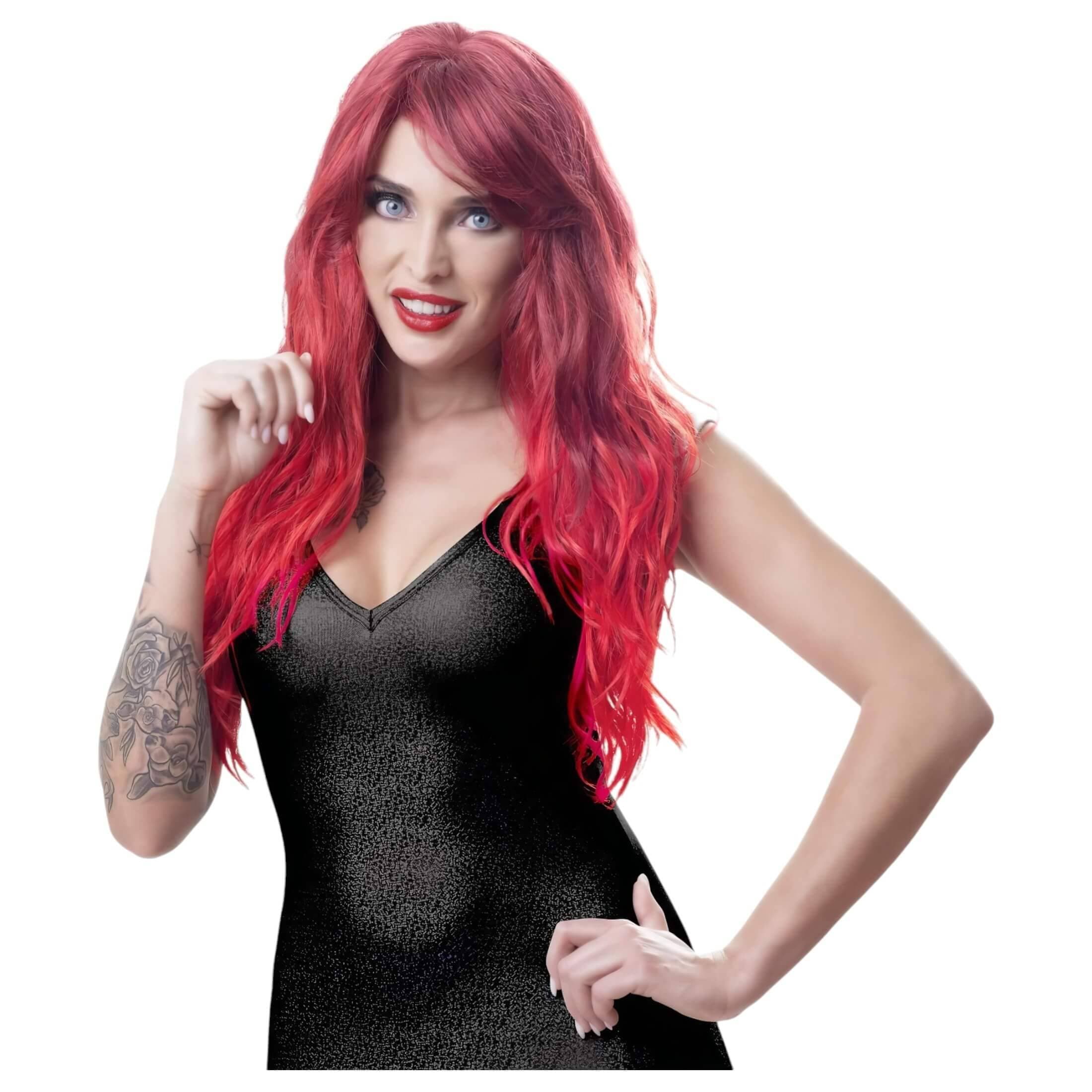 Cottelli - Hosszú, hullámos, frufrus paróka #3