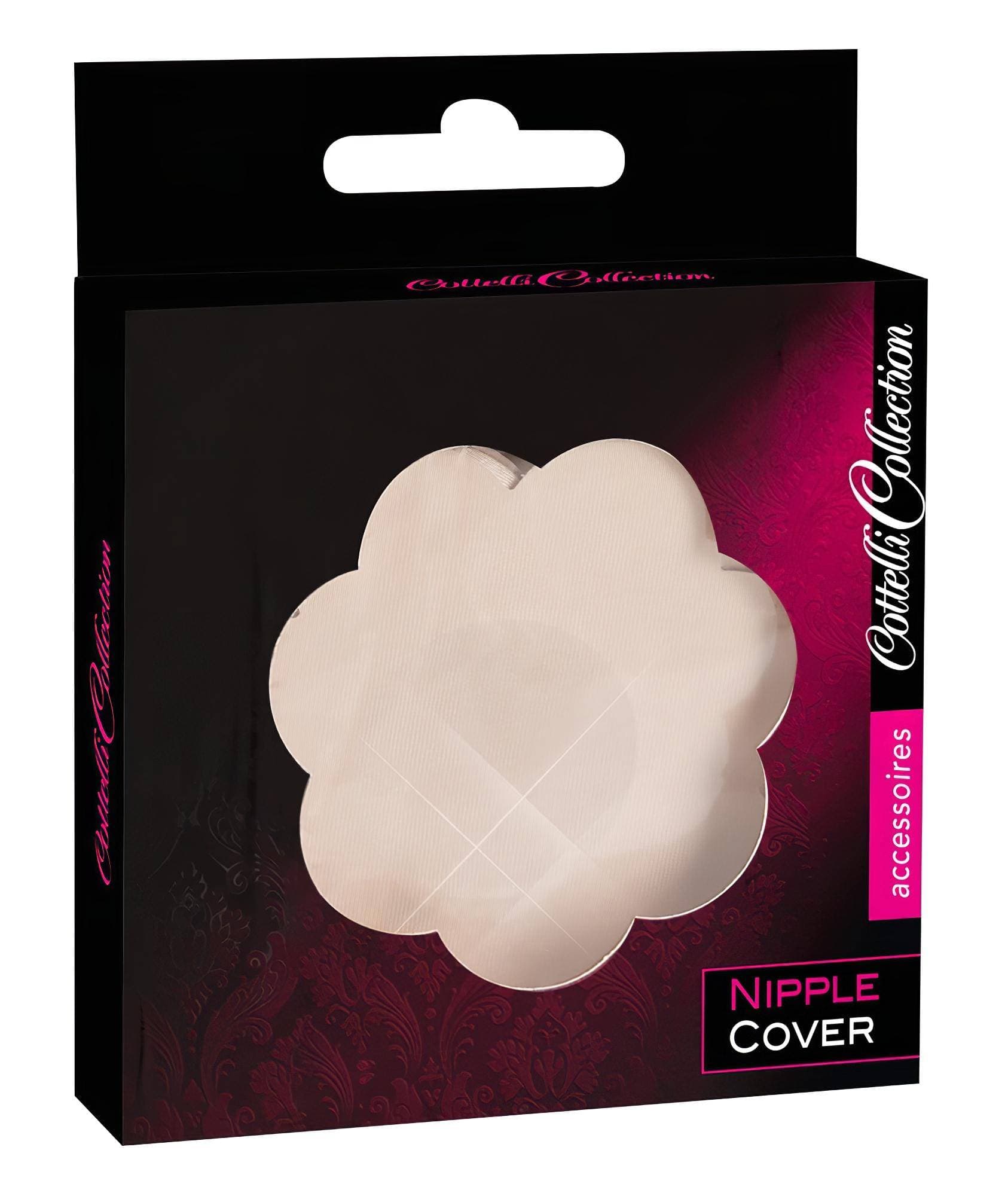 Cottelli Nipple Cover - virág mellbimbó tapasz - natúr #1
