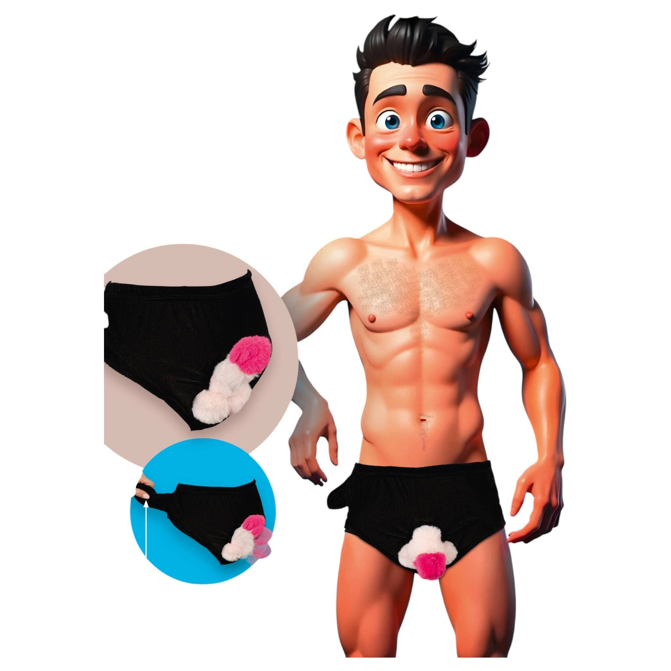 Pumpás péniszes alsó #5