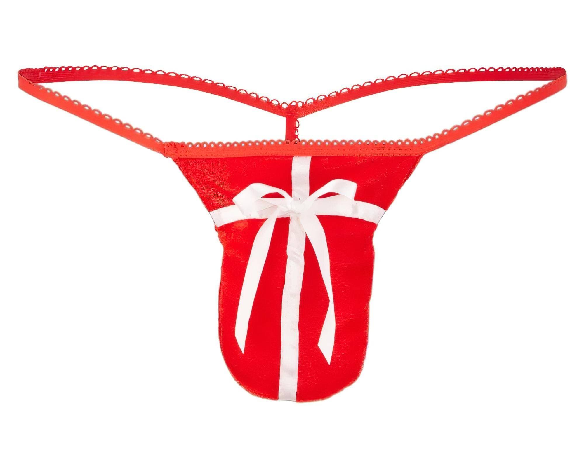 Ajándék tanga férfiaknak - piros #2