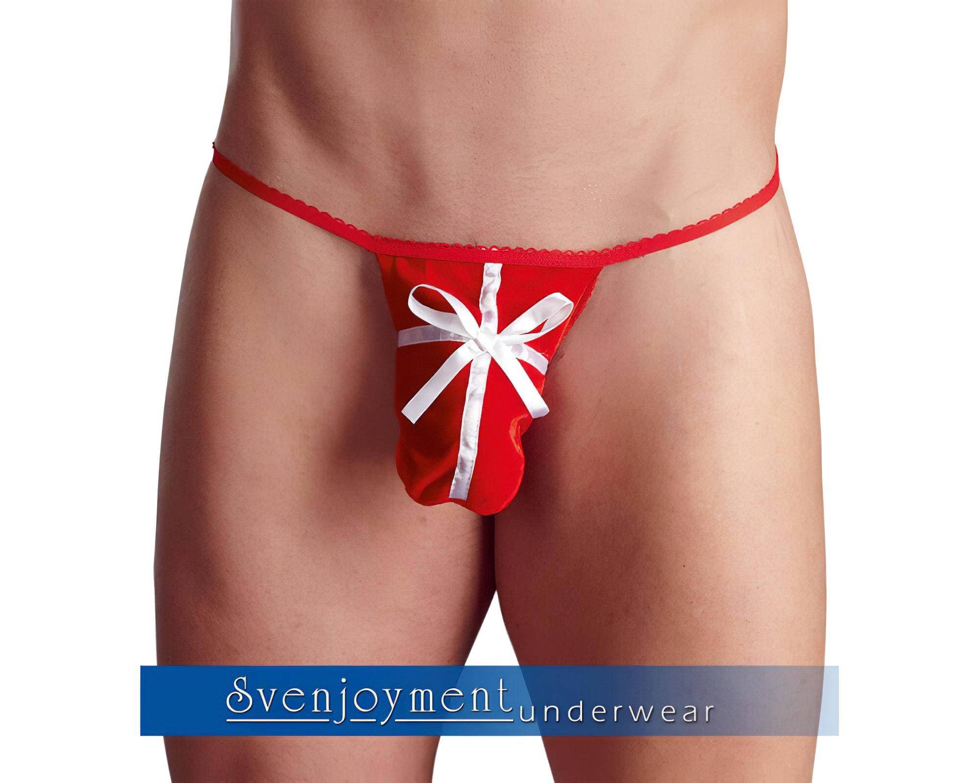 Ajándék tanga férfiaknak - piros #4