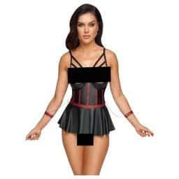 Cottelli Bondage - fényes szett és kar bilincs #1