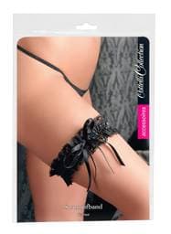 Cottelli - Csipke harisnyakötő - fekete #1