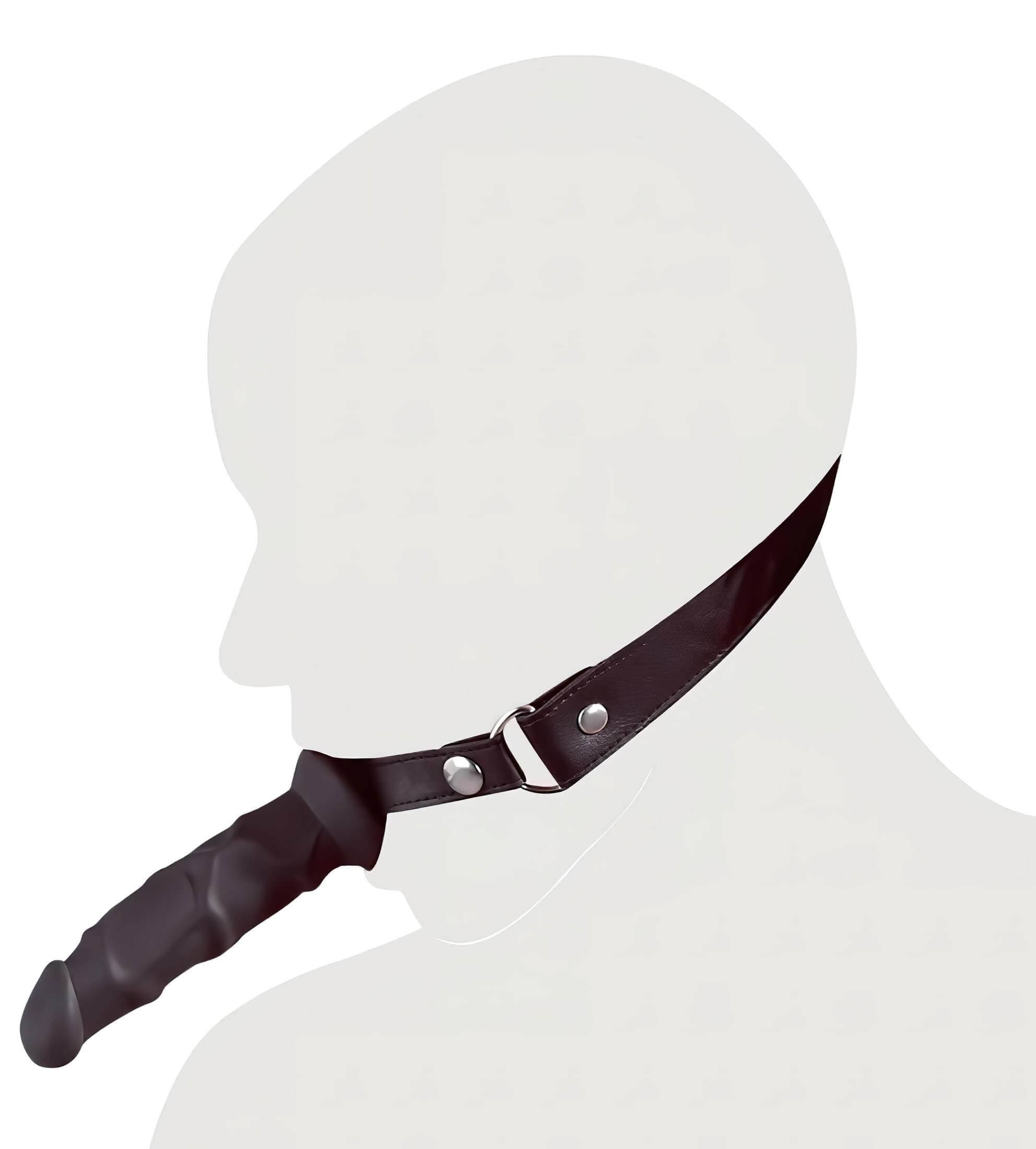 Fetish - szájpecek dildóval #3