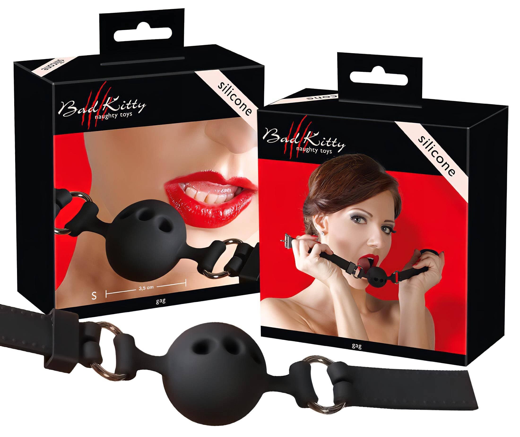 Bad Kitty - szilikon szájpecek kicsi #1