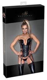 Noir - csipkés, harisnyatartós fűző #1